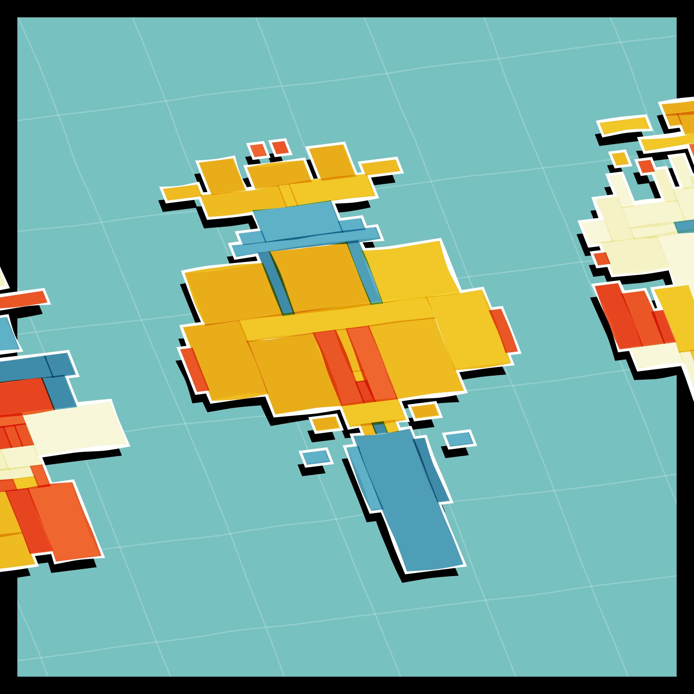 Art Blocks - Art Blocks v2 - Paper Armada #966 - NFT # 37000966