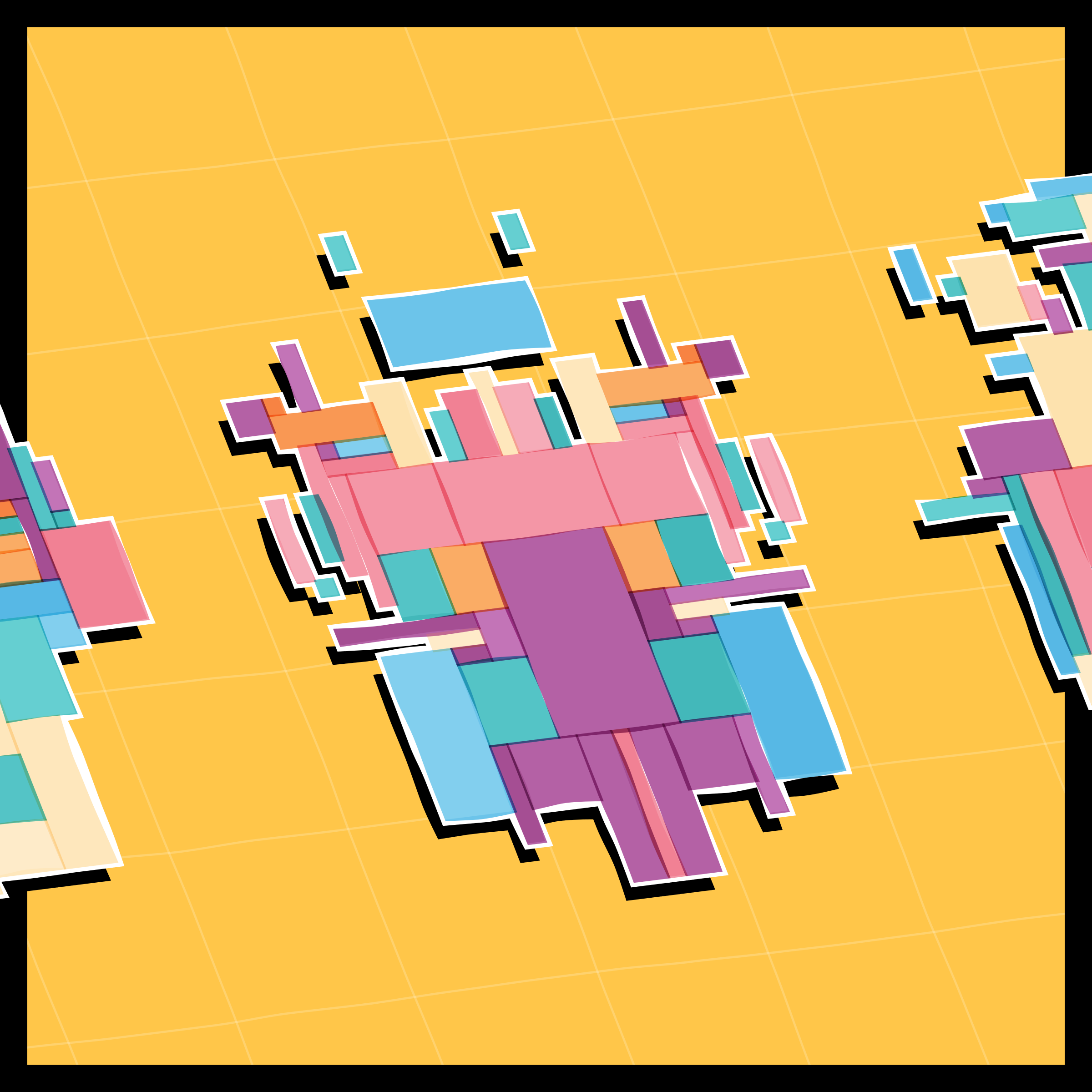 Art Blocks - Art Blocks v2 - Paper Armada #976 - NFT # 37000976