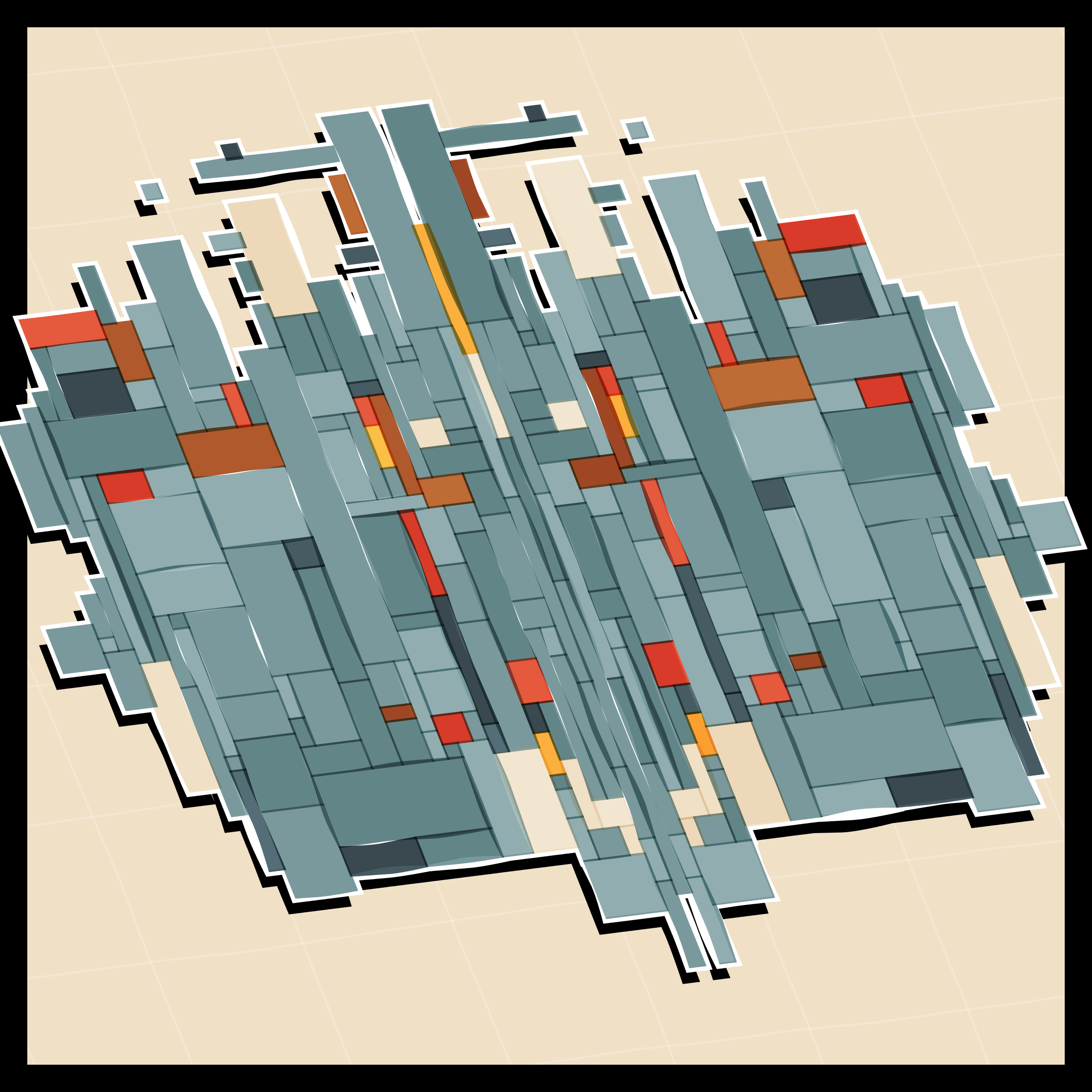 Art Blocks - Art Blocks v2 - Paper Armada #991 - NFT # 37000991