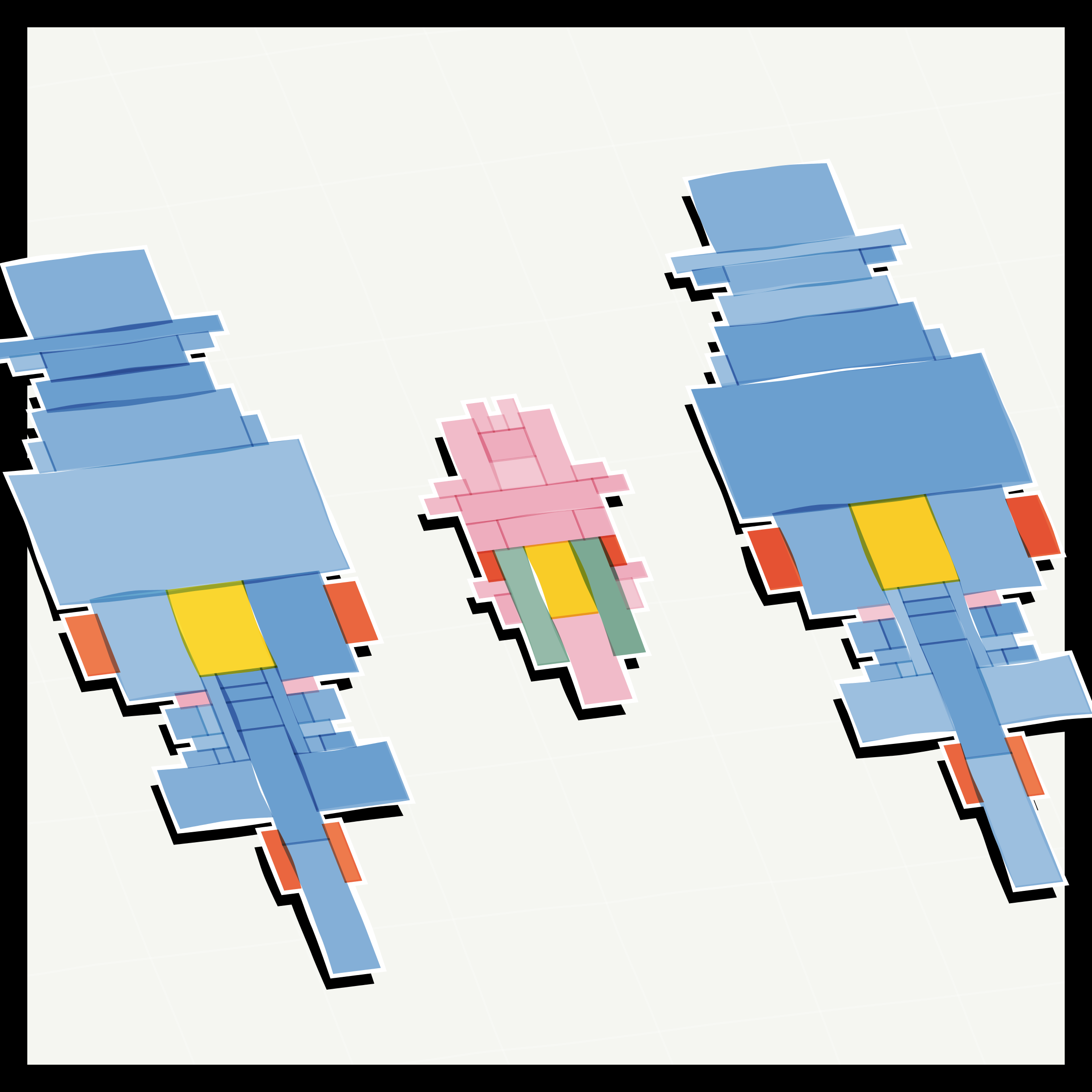 Art Blocks - Art Blocks v2 - Paper Armada #993 - NFT # 37000993