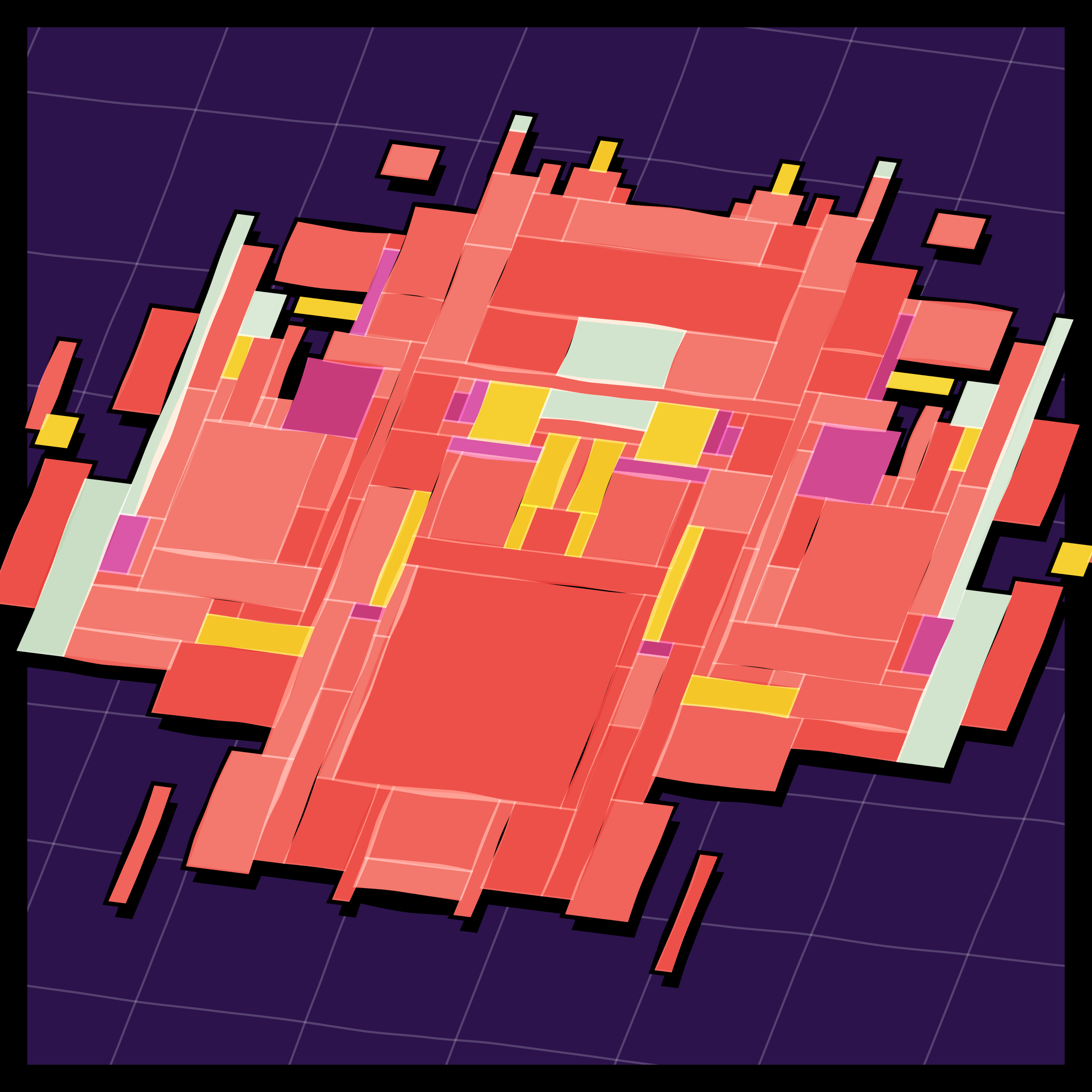 Art Blocks - Art Blocks v2 - Paper Armada #995 - NFT # 37000995