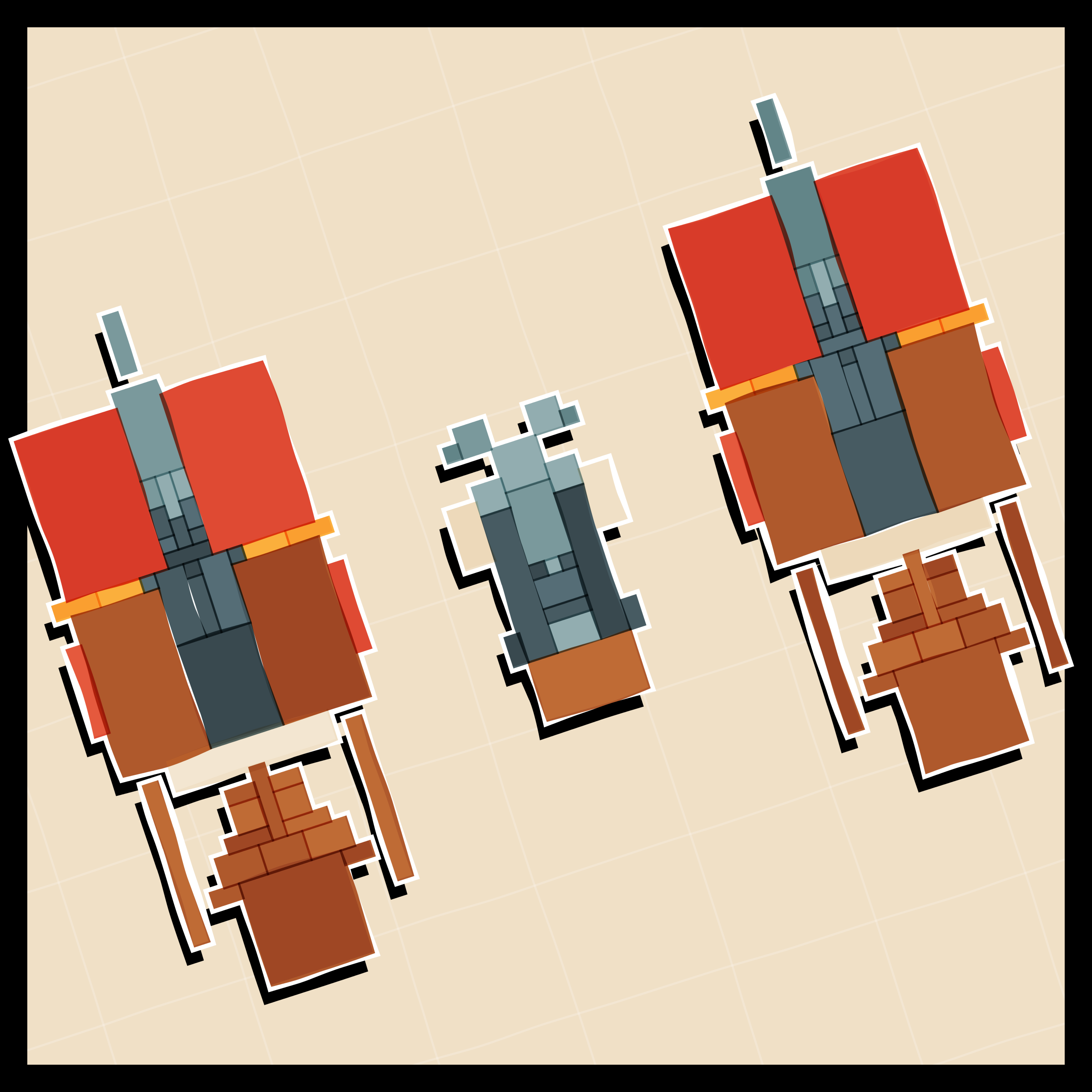 Art Blocks - Art Blocks v2 - Paper Armada #1003 - NFT # 37001003