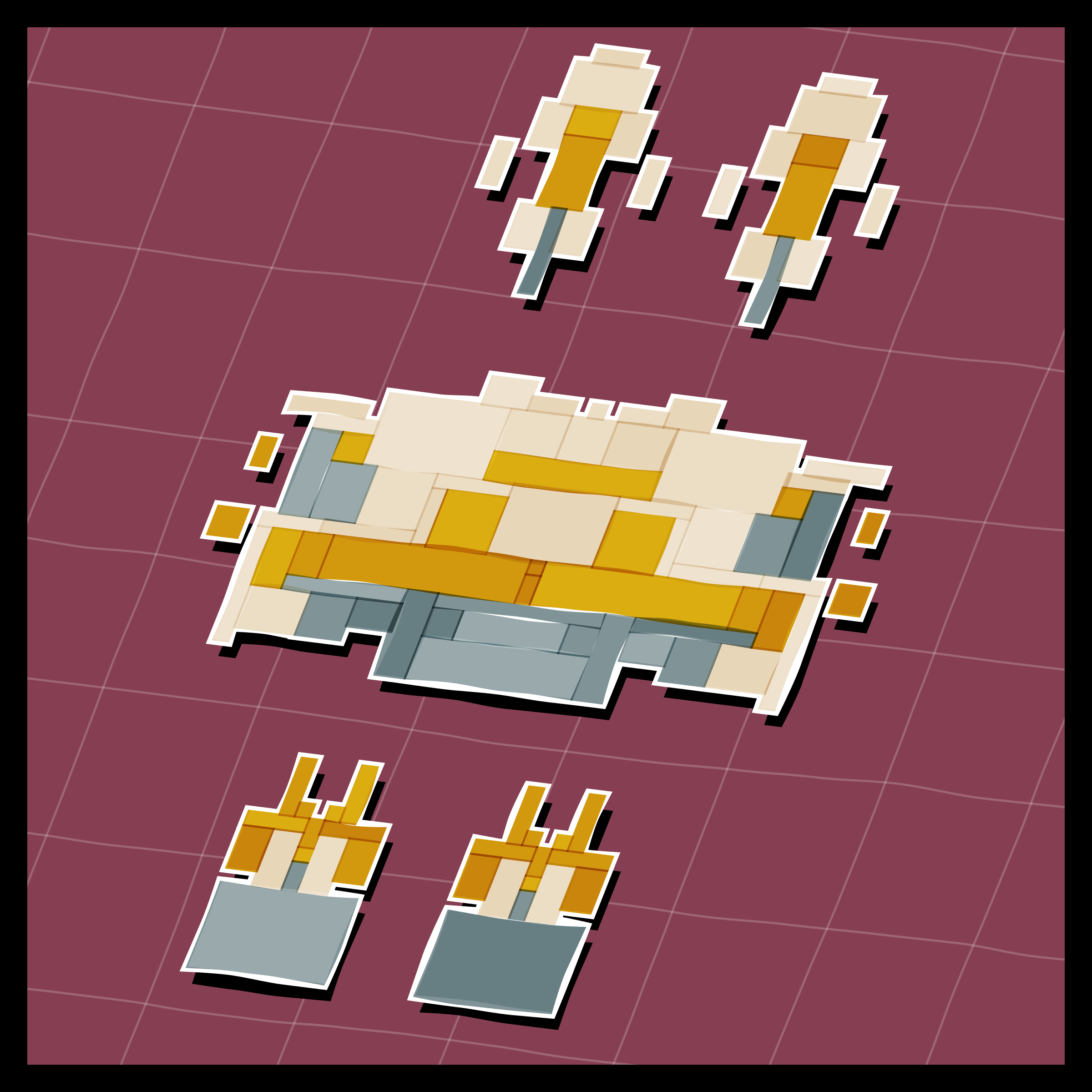 Art Blocks - Art Blocks v2 - Paper Armada #1004 - NFT # 37001004