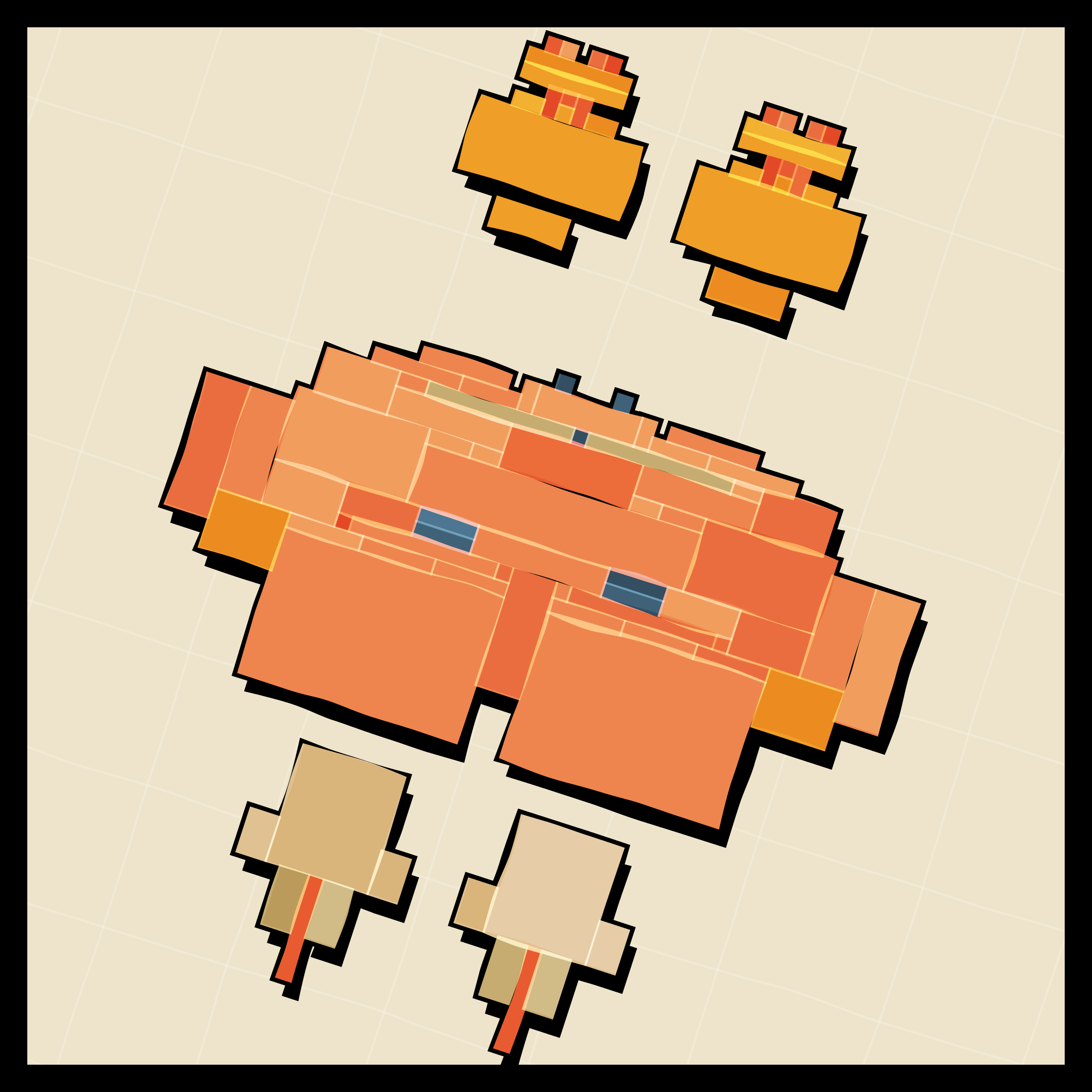 Art Blocks - Art Blocks v2 - Paper Armada #1005 - NFT # 37001005