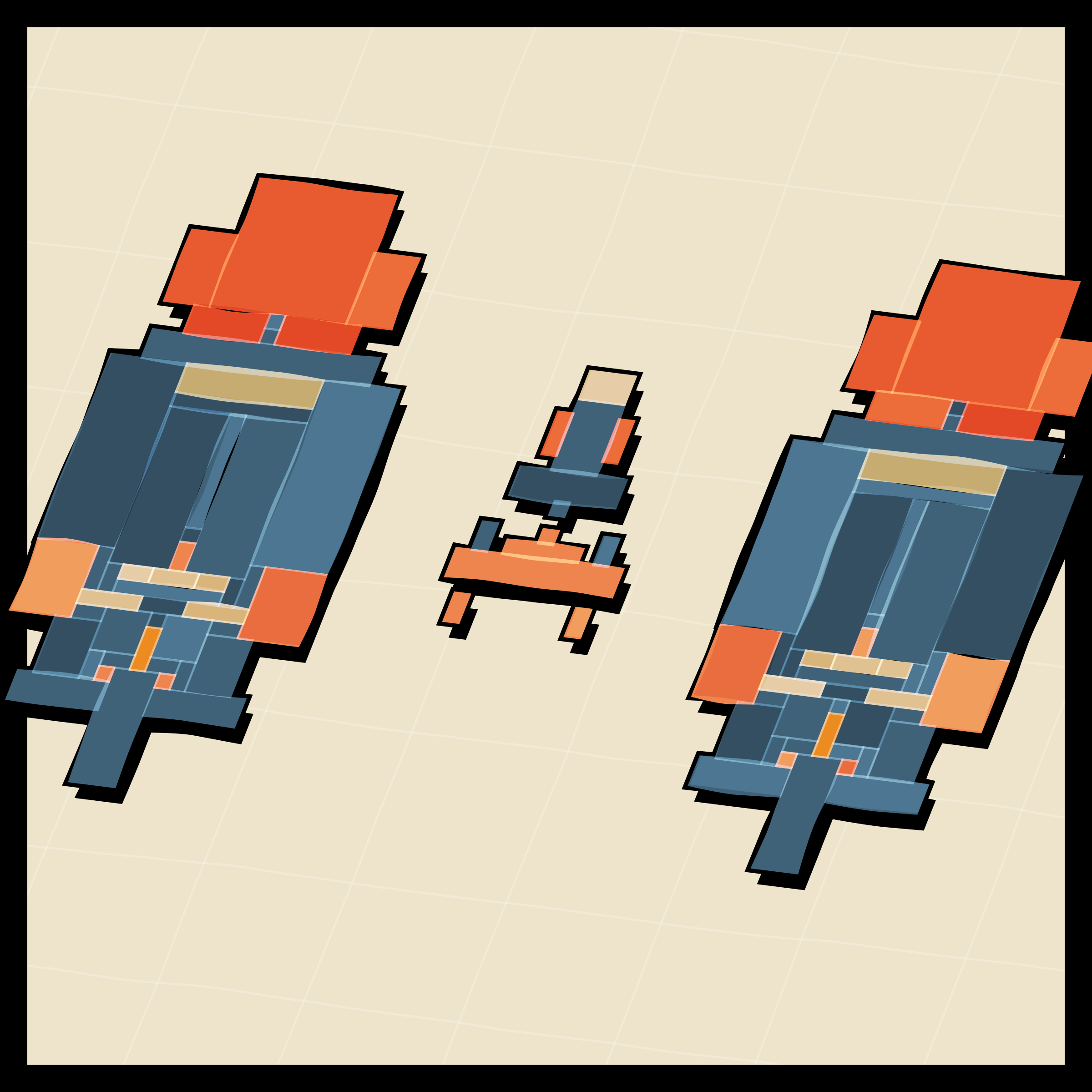 Art Blocks - Art Blocks v2 - Paper Armada #1006 - NFT # 37001006