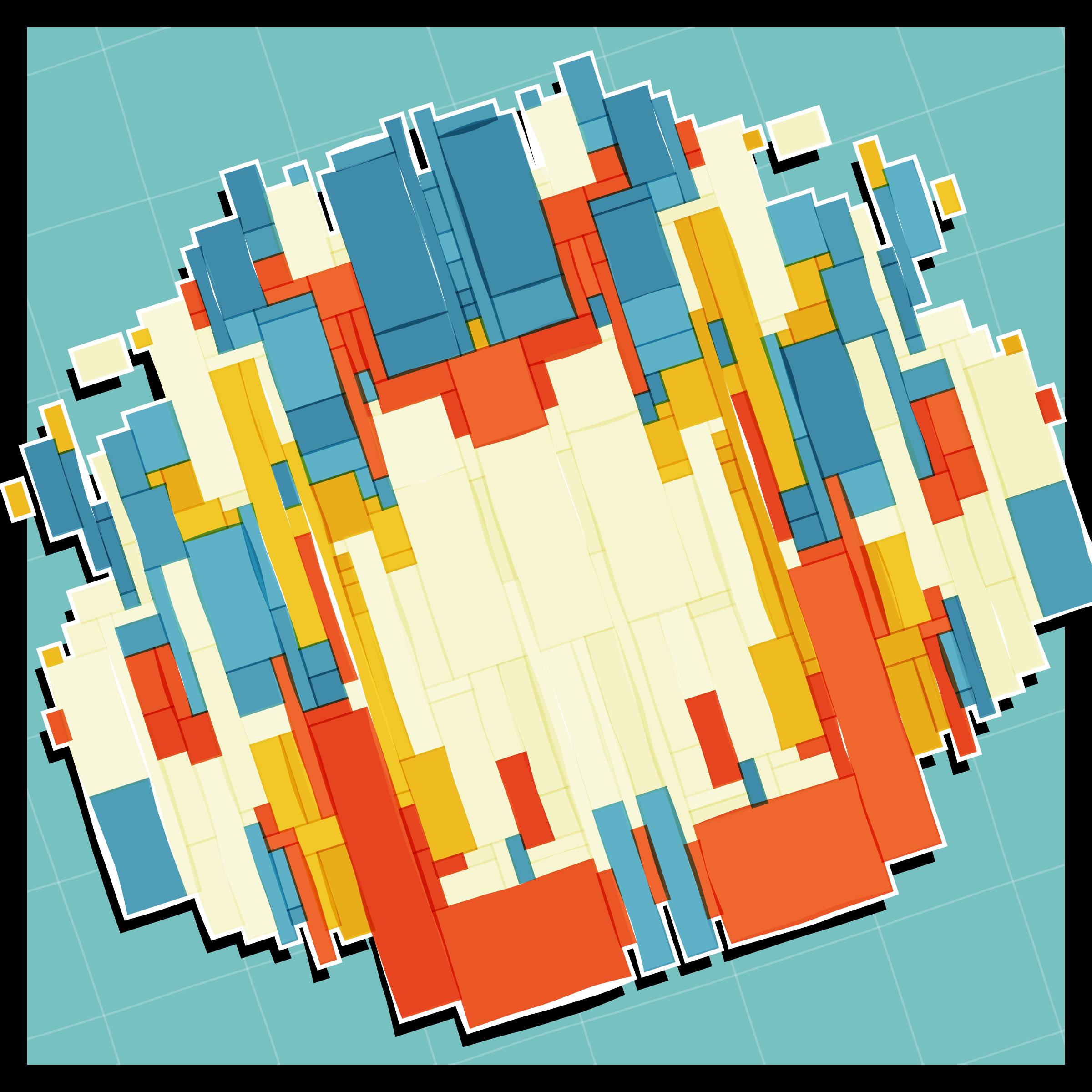 Art Blocks - Art Blocks v2 - Paper Armada #1008 - NFT # 37001008