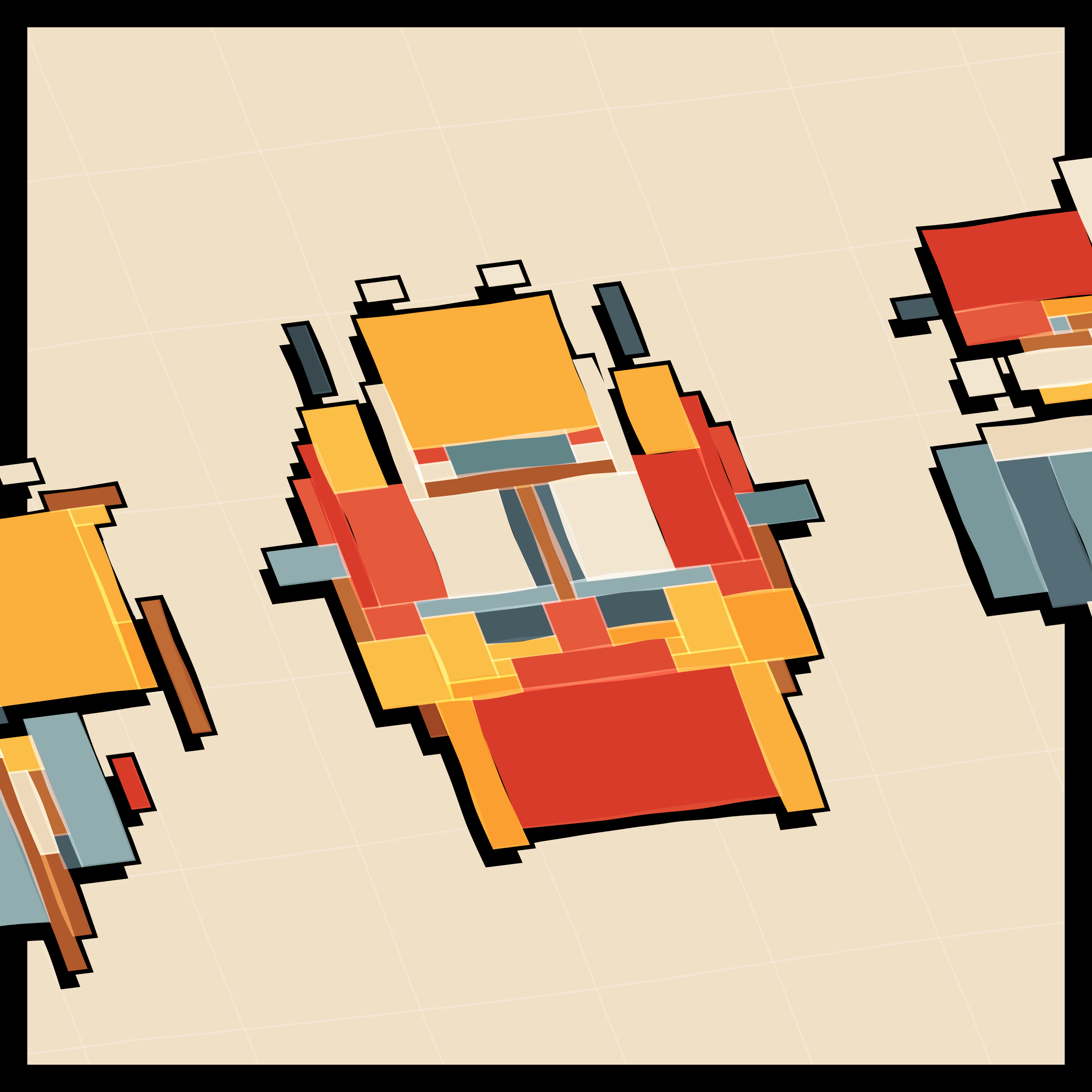 Art Blocks - Art Blocks v2 - Paper Armada #1010 - NFT # 37001010