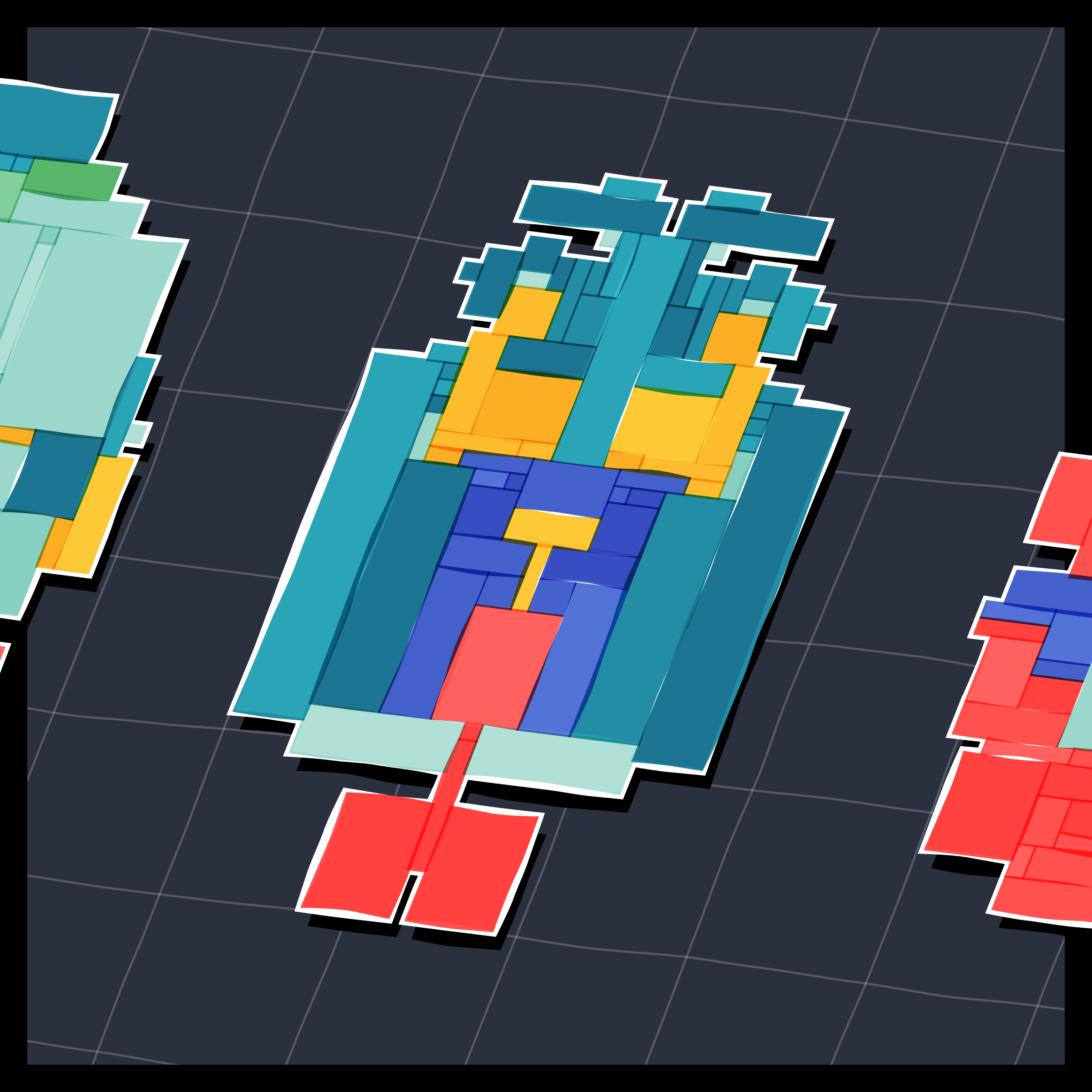 Art Blocks - Art Blocks v2 - Paper Armada #1014 - NFT # 37001014