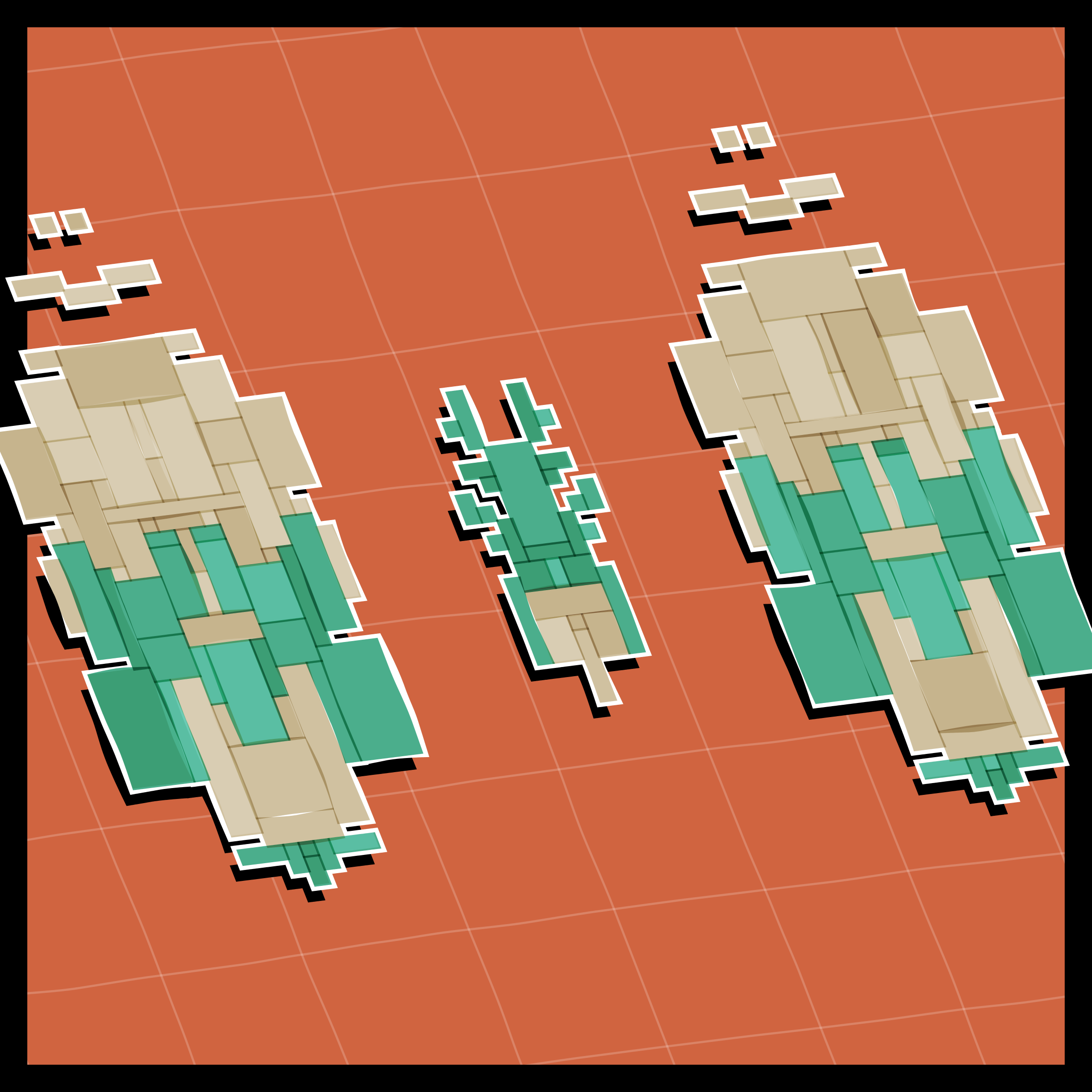 Art Blocks - Art Blocks v2 - Paper Armada #1021 - NFT # 37001021