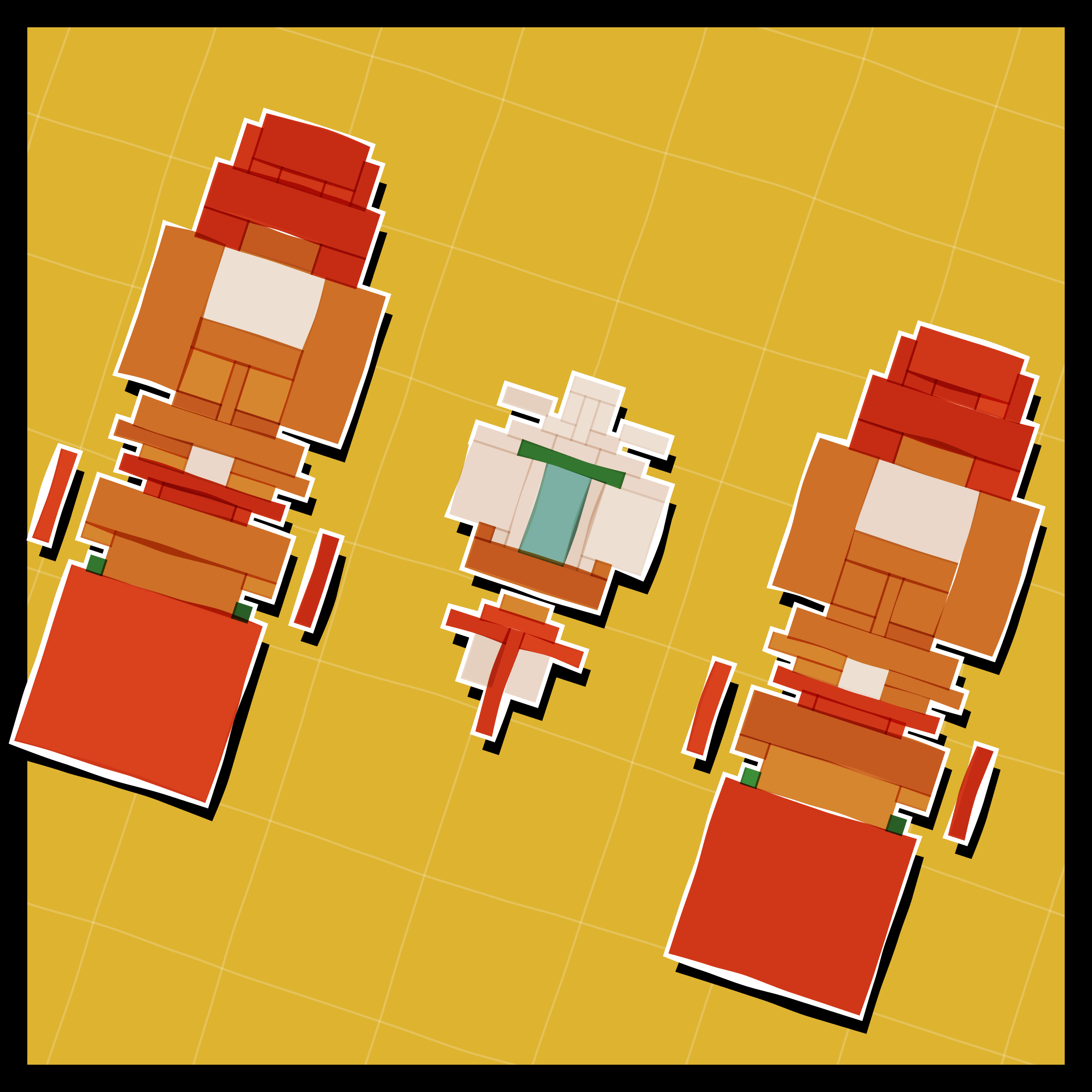 Art Blocks - Art Blocks v2 - Paper Armada #1022 - NFT # 37001022