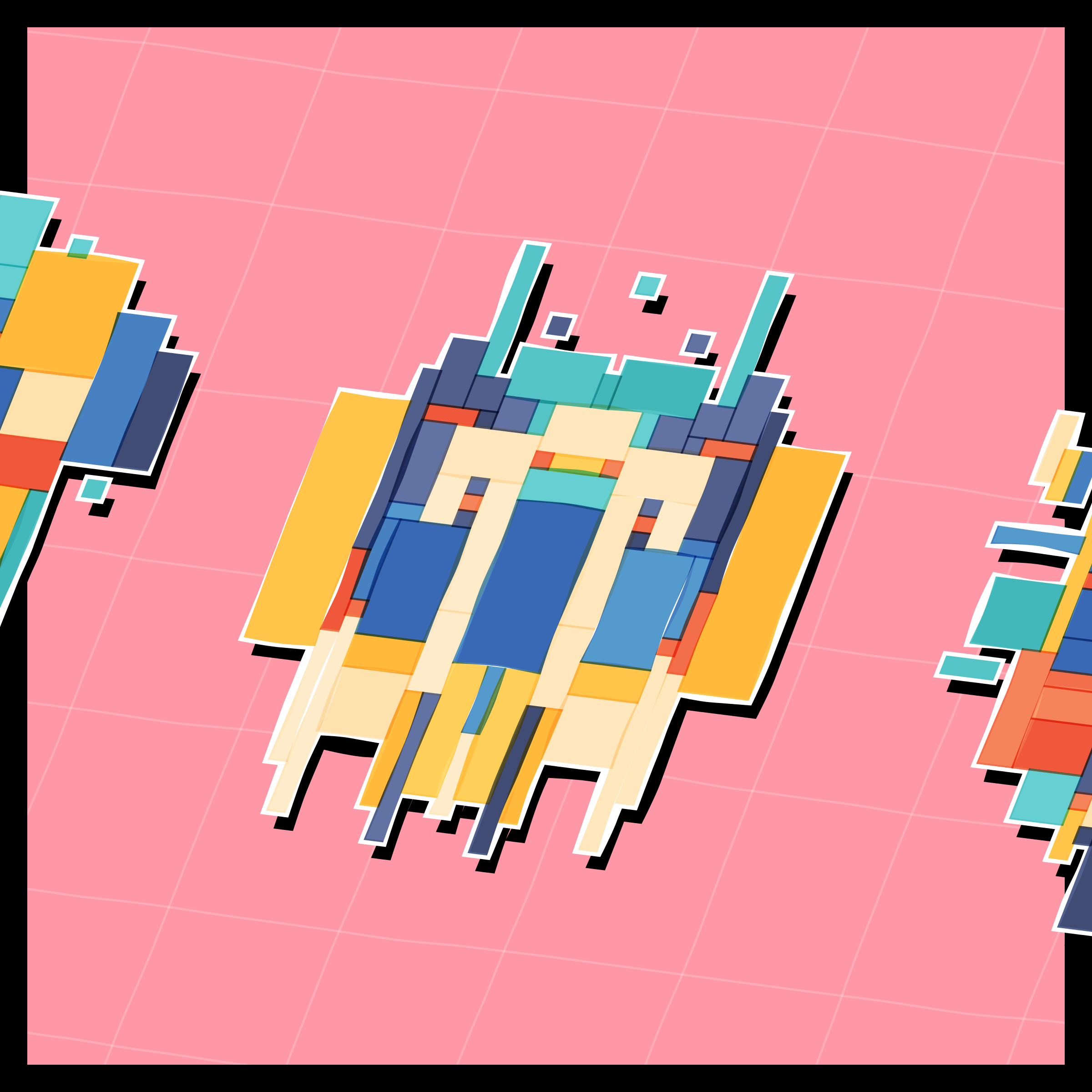 Art Blocks - Art Blocks v2 - Paper Armada #1024 - NFT # 37001024