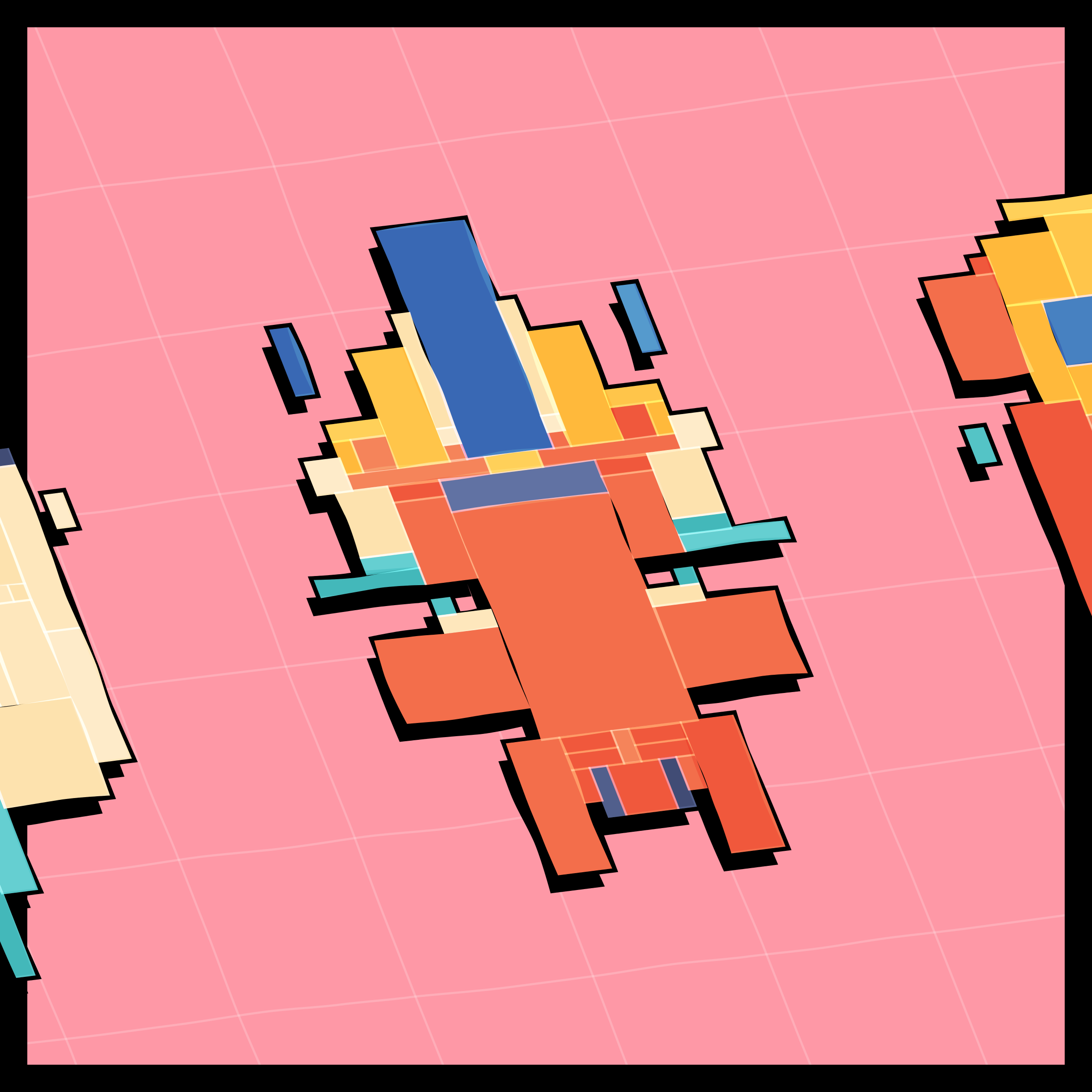 Art Blocks - Art Blocks v2 - Paper Armada #1025 - NFT # 37001025