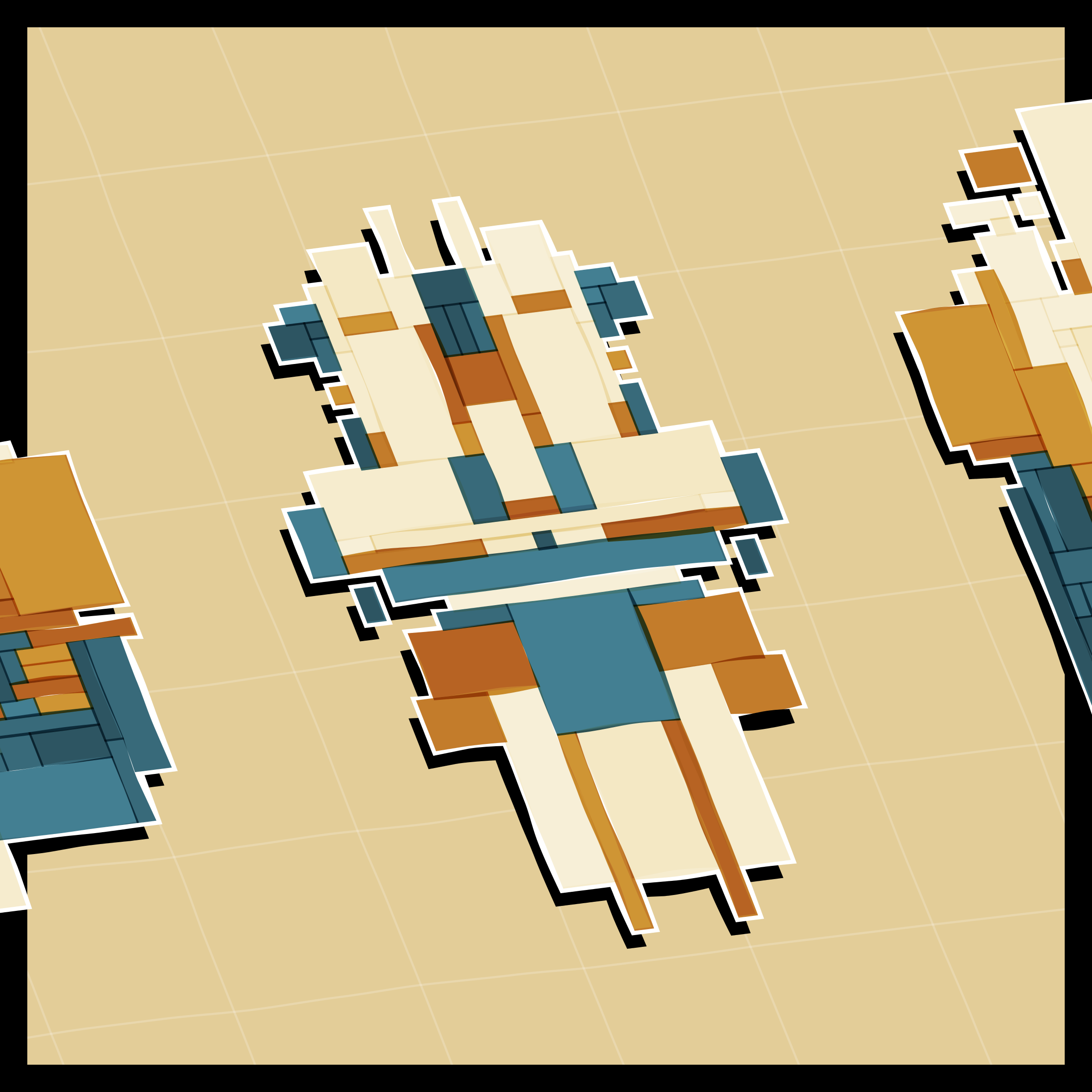 Art Blocks - Art Blocks v2 - Paper Armada #1026 - NFT # 37001026