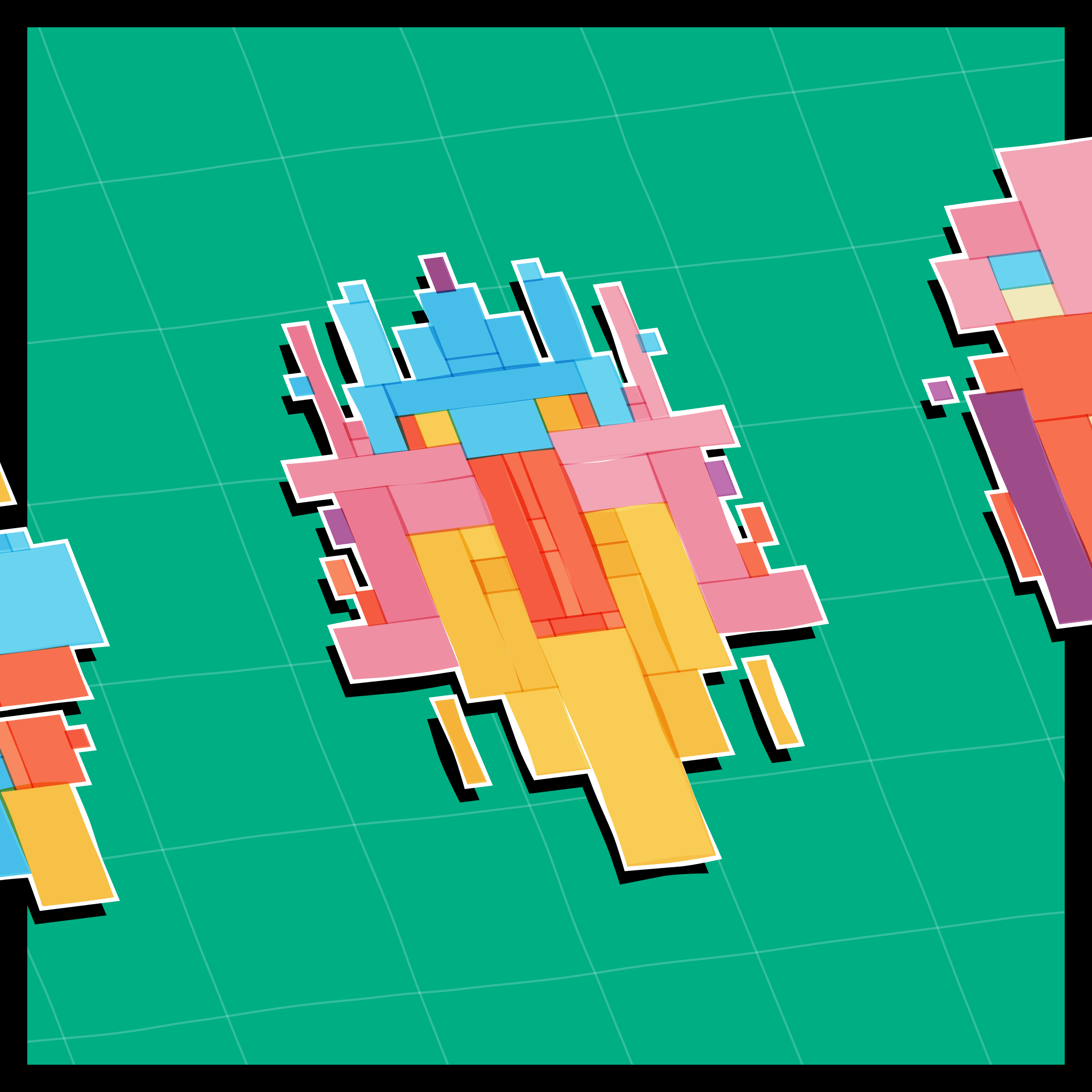 Art Blocks - Art Blocks v2 - Paper Armada #1028 - NFT # 37001028