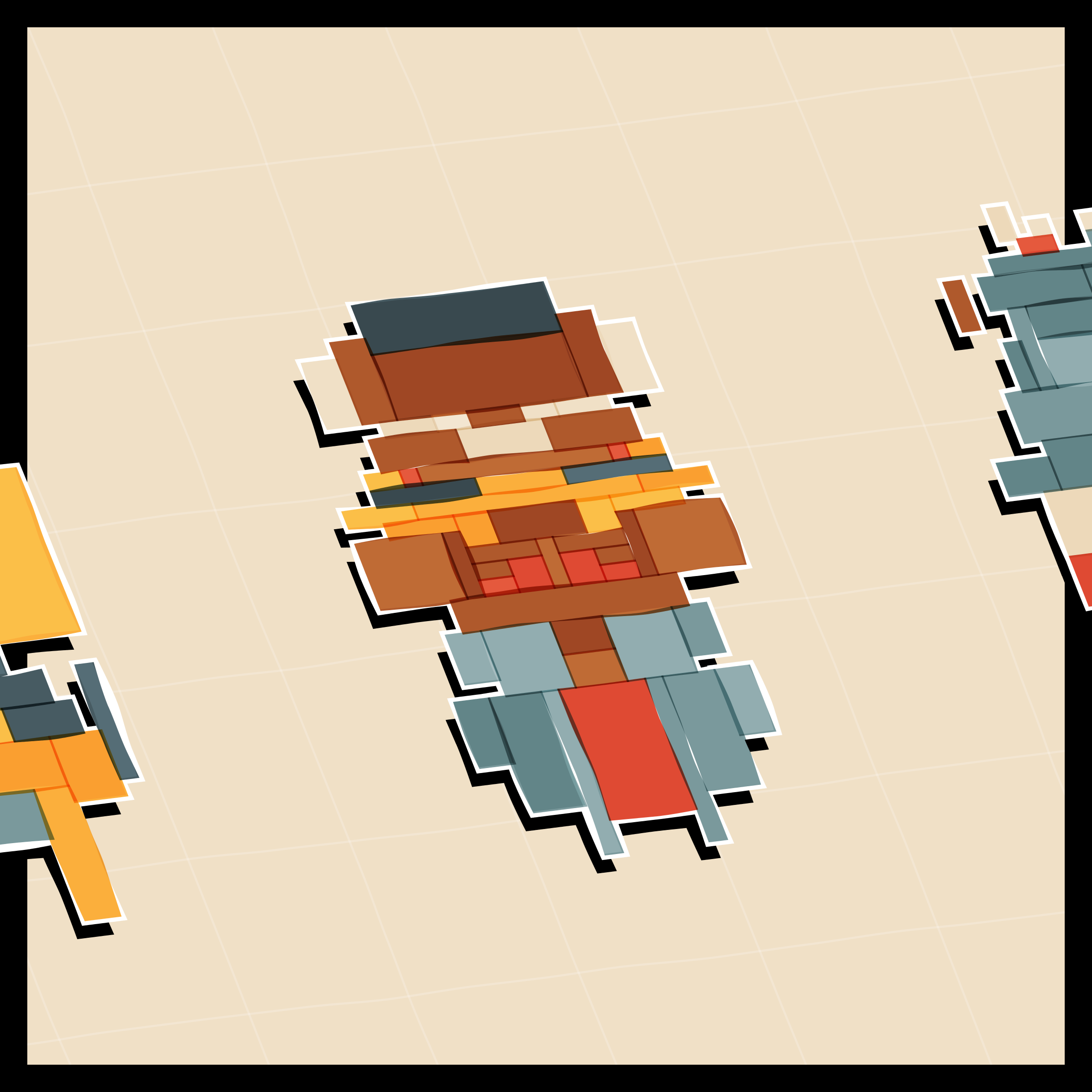 Art Blocks - Art Blocks v2 - Paper Armada #1038 - NFT # 37001038