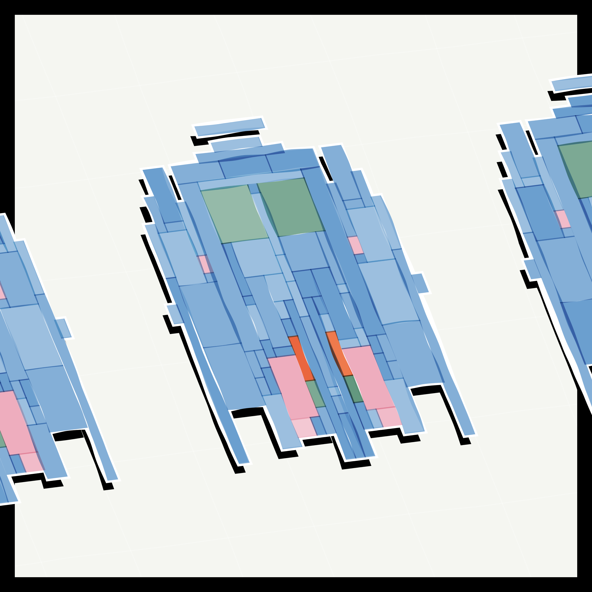 Art Blocks - Art Blocks v2 - Paper Armada #1042 - NFT # 37001042