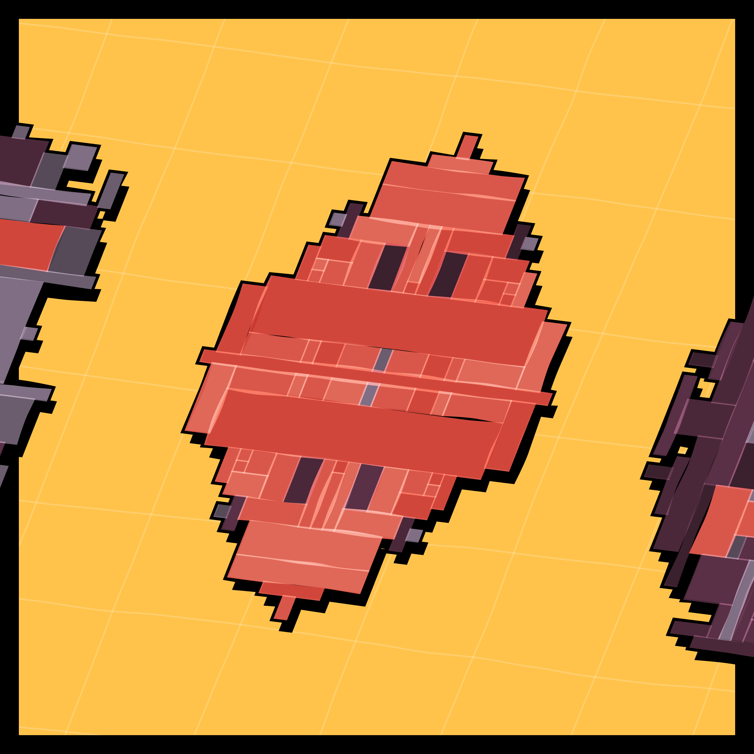 Art Blocks - Art Blocks v2 - Paper Armada #1050 - NFT # 37001050