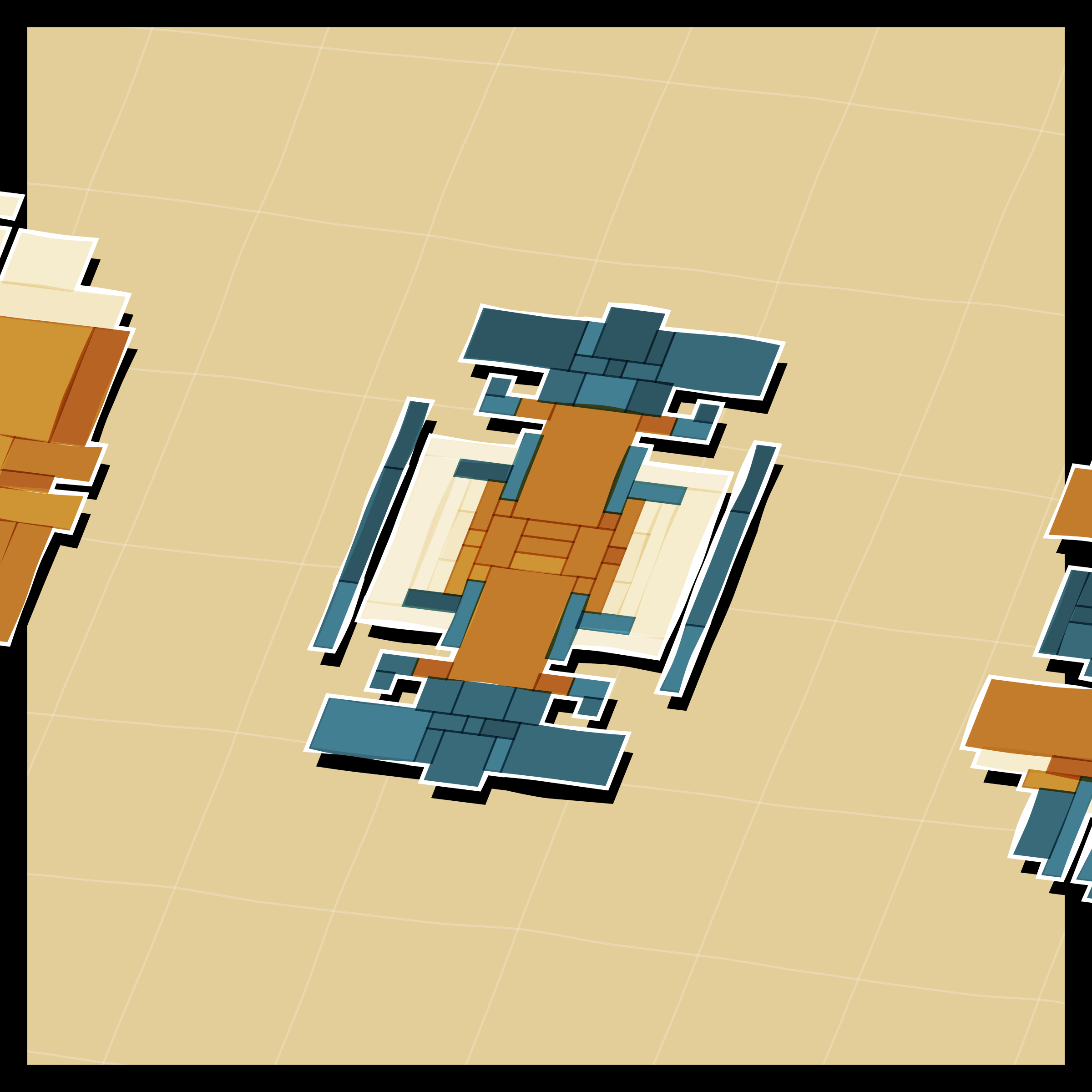 Art Blocks - Art Blocks v2 - Paper Armada #1051 - NFT # 37001051