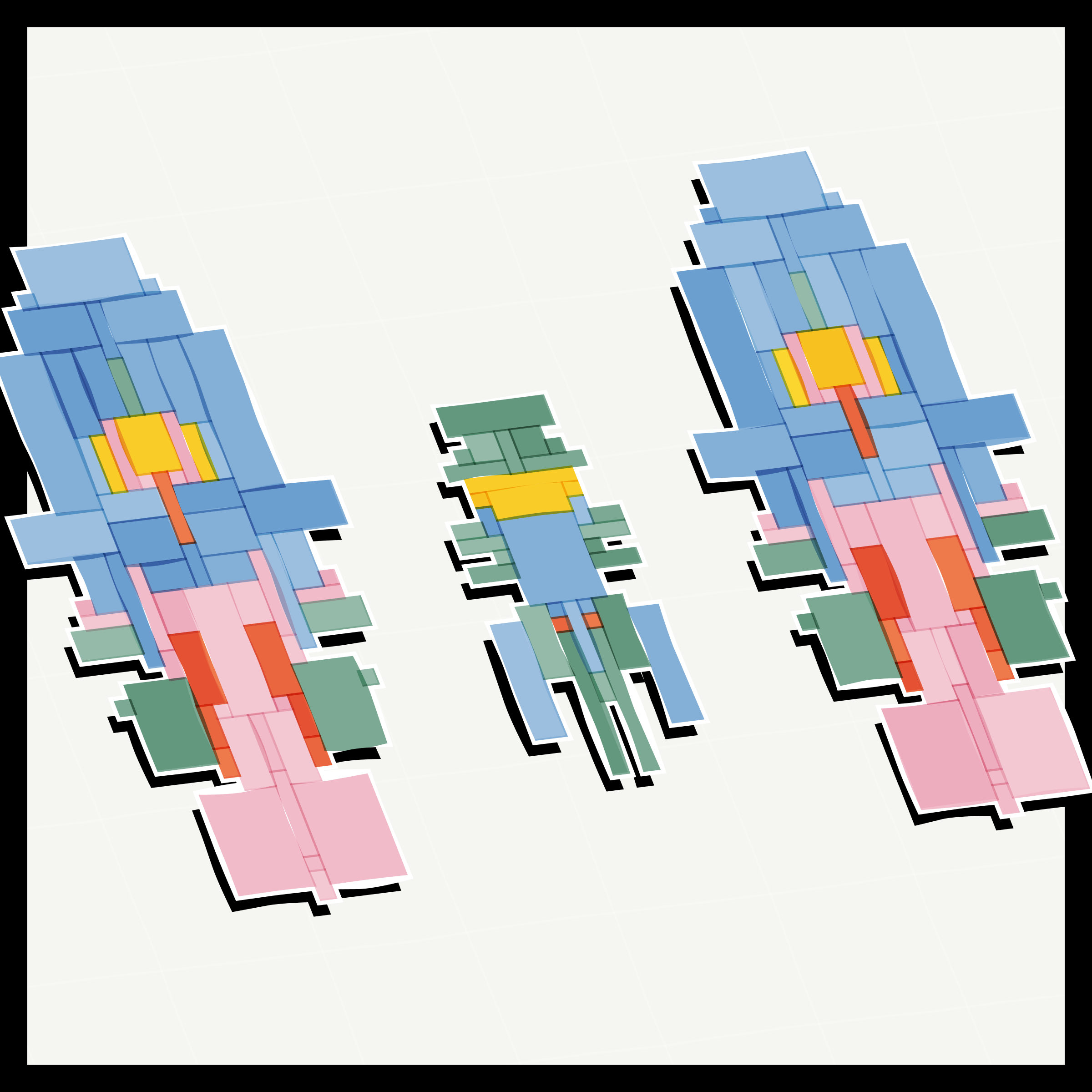 Art Blocks - Art Blocks v2 - Paper Armada #1061 - NFT # 37001061