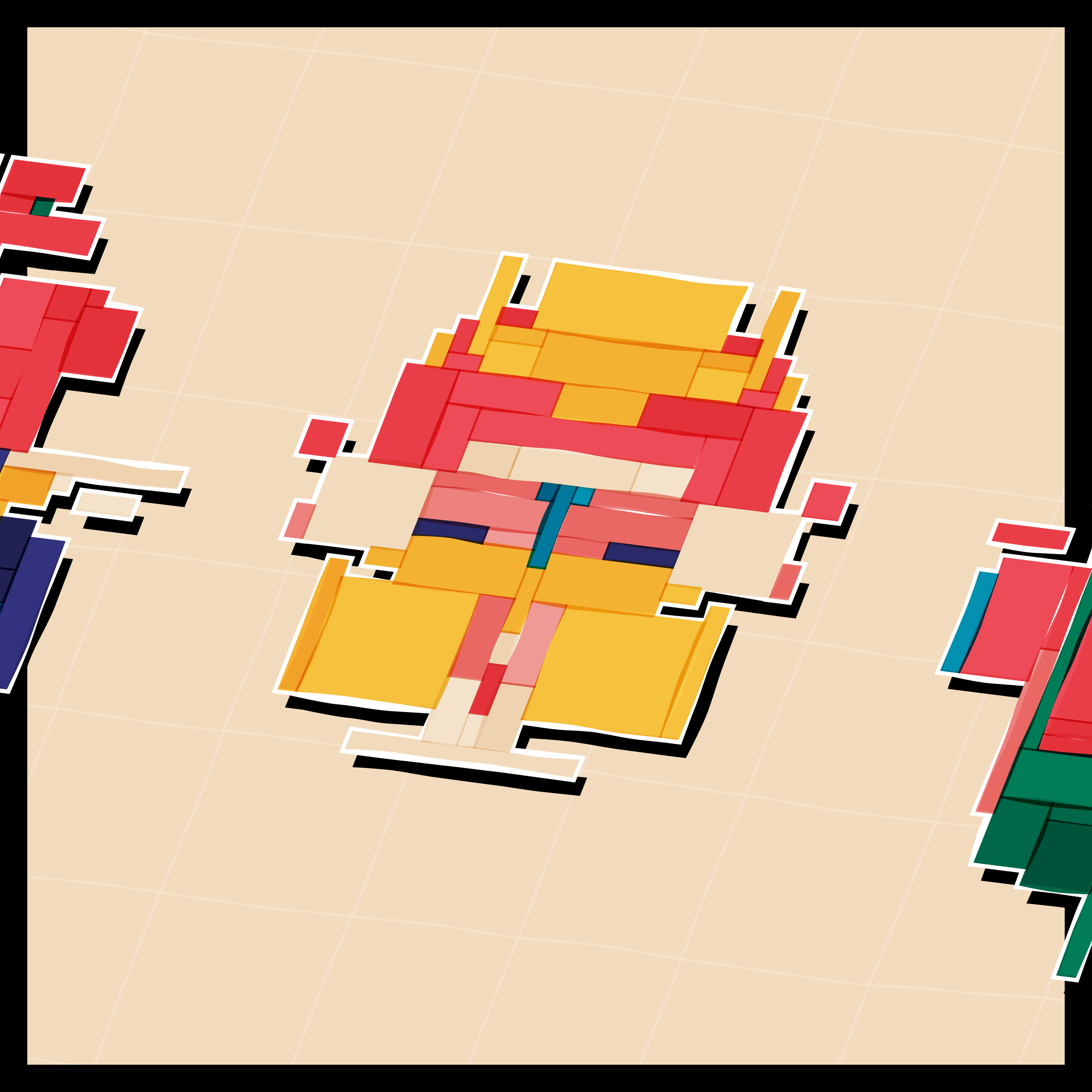 Art Blocks - Art Blocks v2 - Paper Armada #1063 - NFT # 37001063