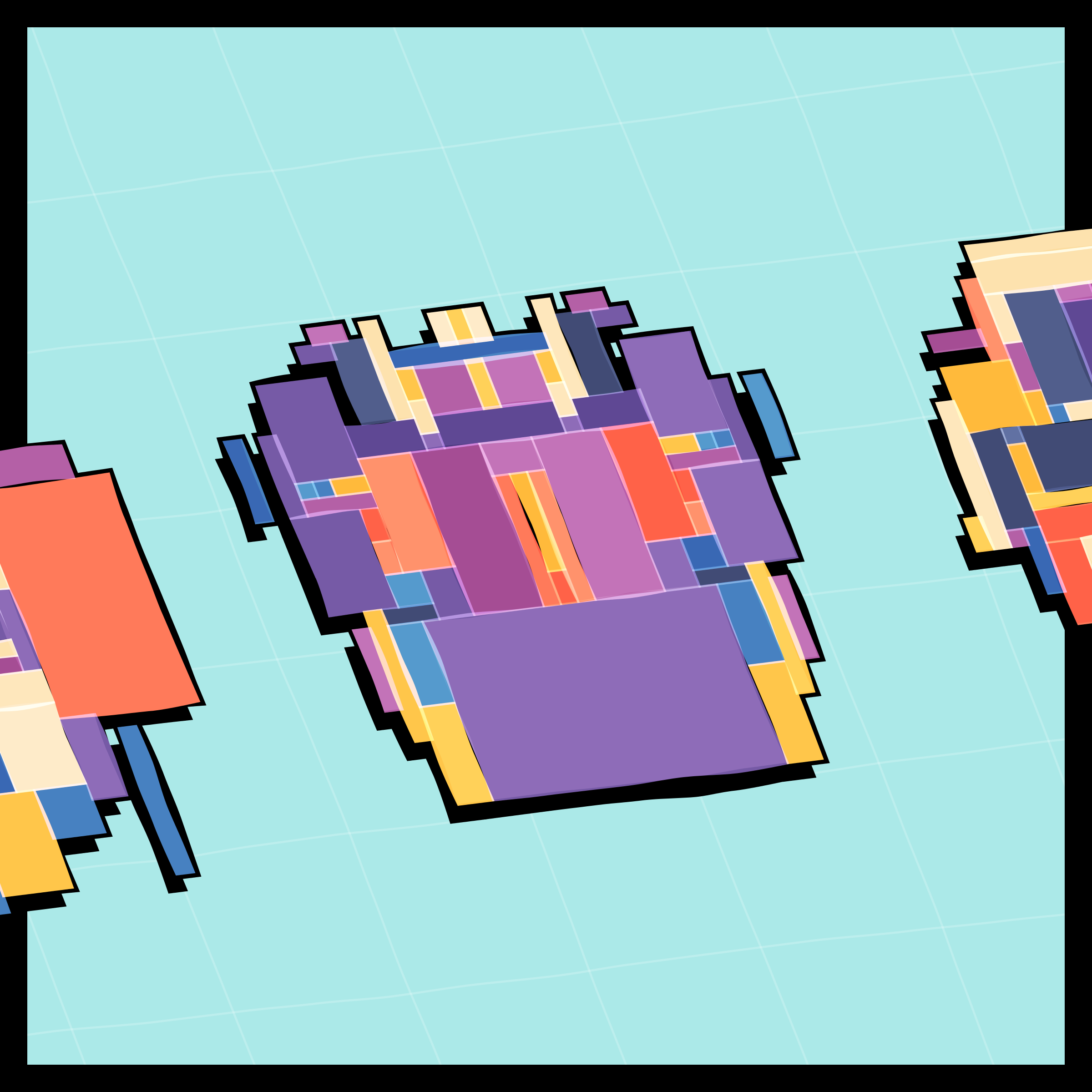 Art Blocks - Art Blocks v2 - Paper Armada #1070 - NFT # 37001070