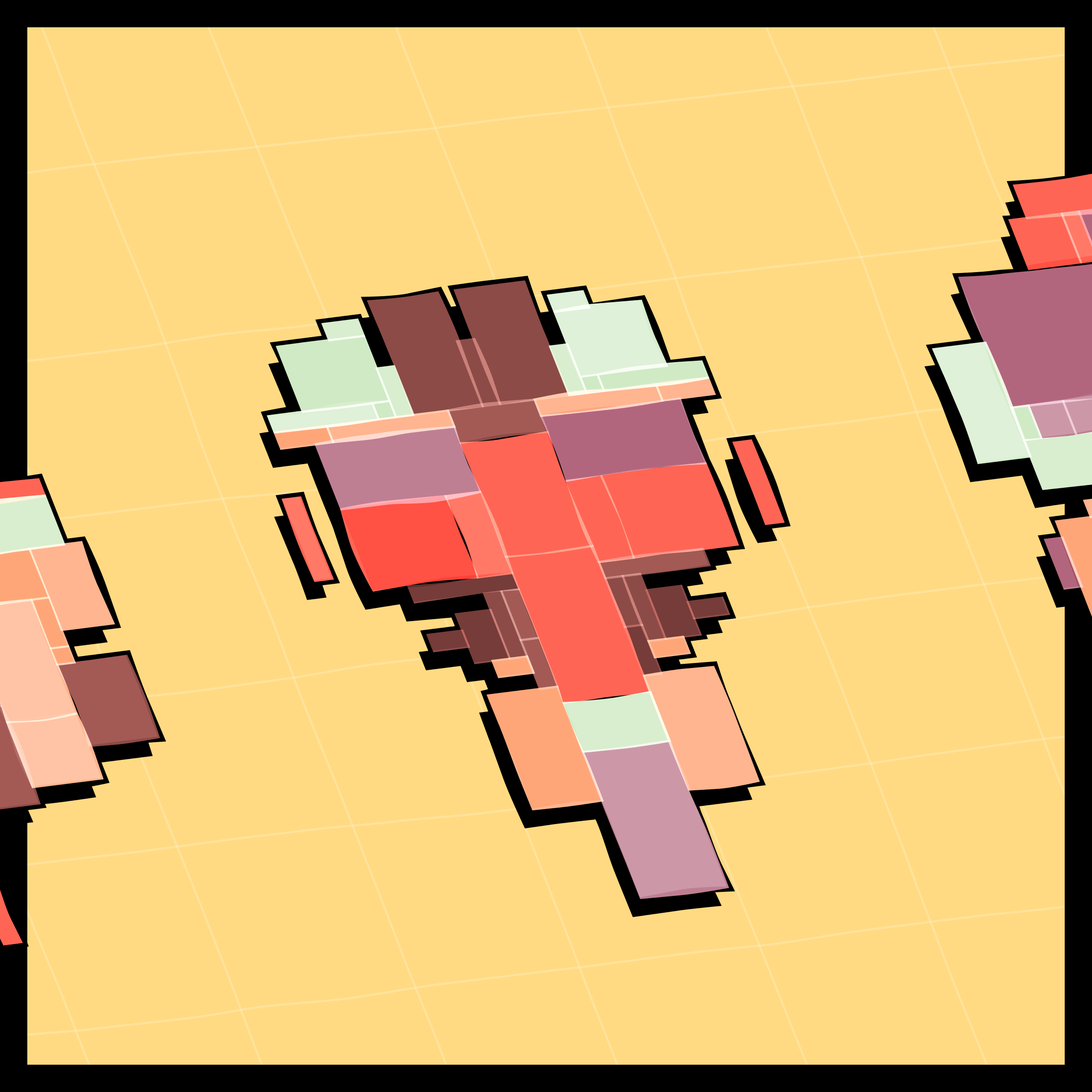 Art Blocks - Art Blocks v2 - Paper Armada #1073 - NFT # 37001073