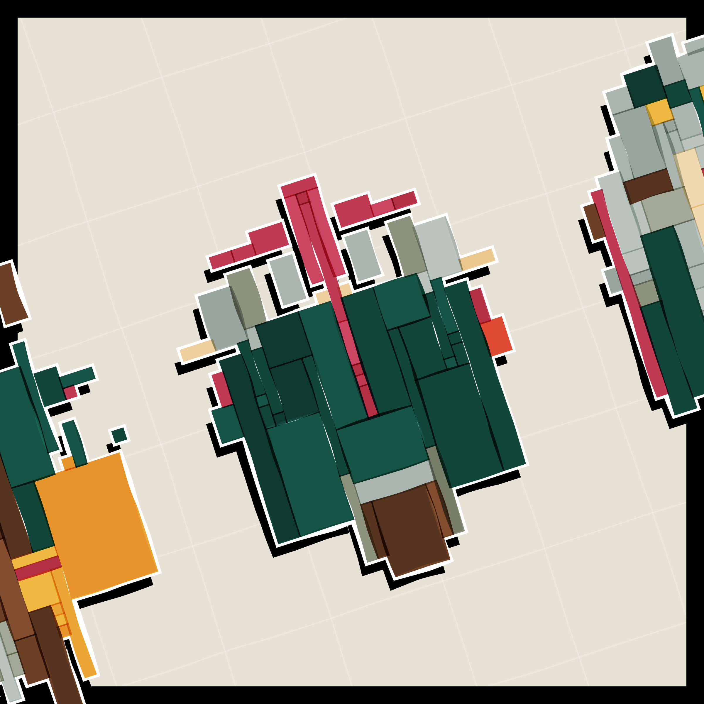 Art Blocks - Art Blocks v2 - Paper Armada #1076 - NFT # 37001076