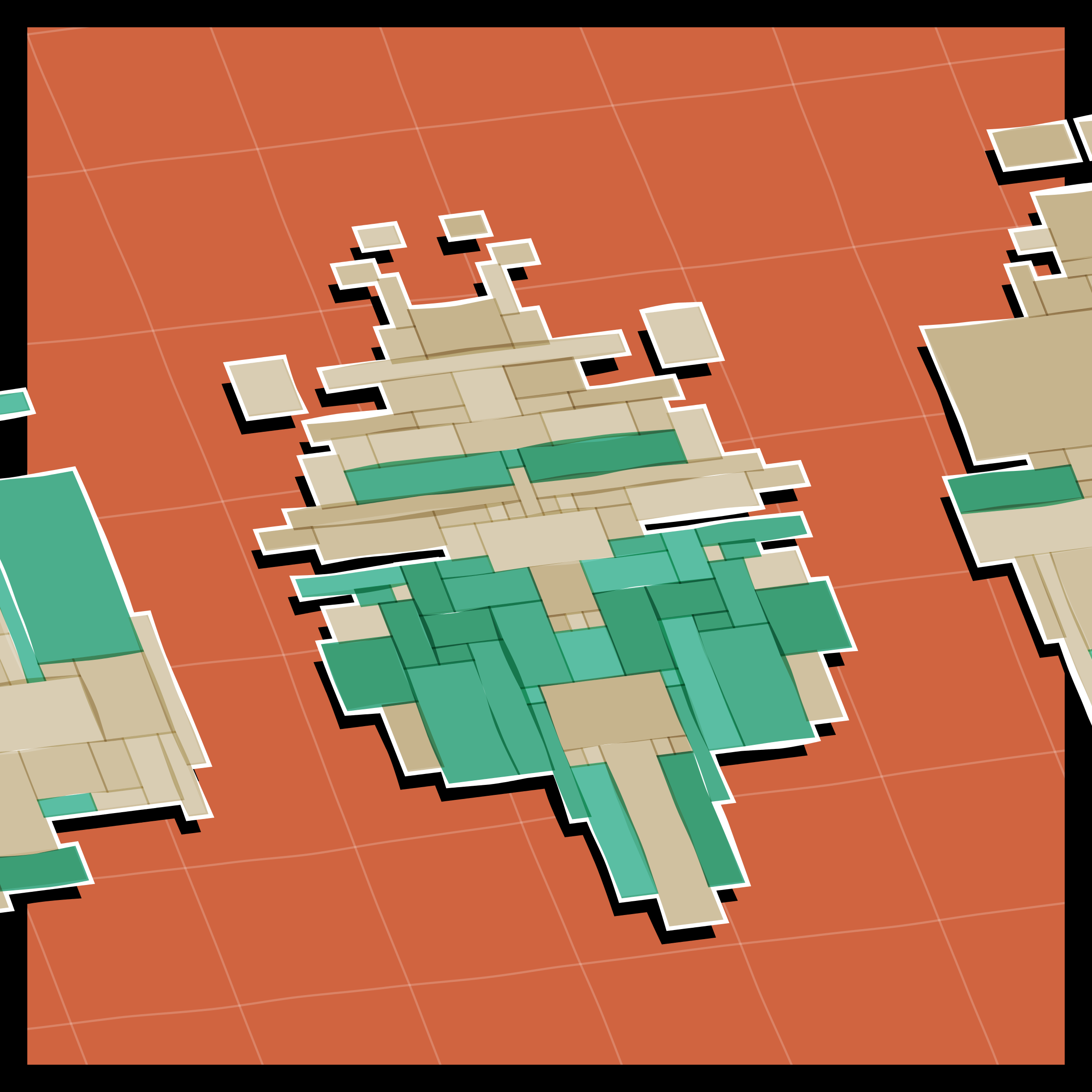 Art Blocks - Art Blocks v2 - Paper Armada #1077 - NFT # 37001077