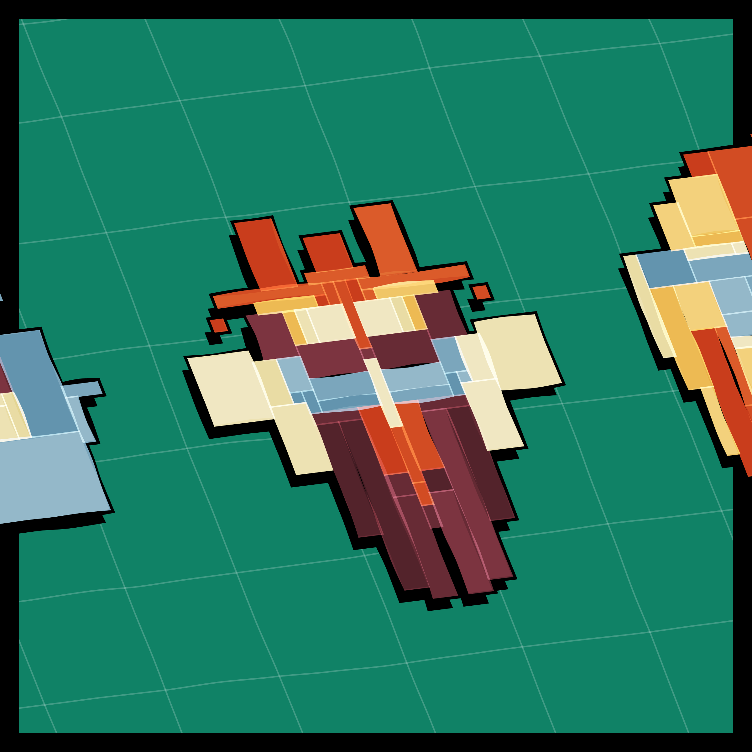 Art Blocks - Art Blocks v2 - Paper Armada #1085 - NFT # 37001085