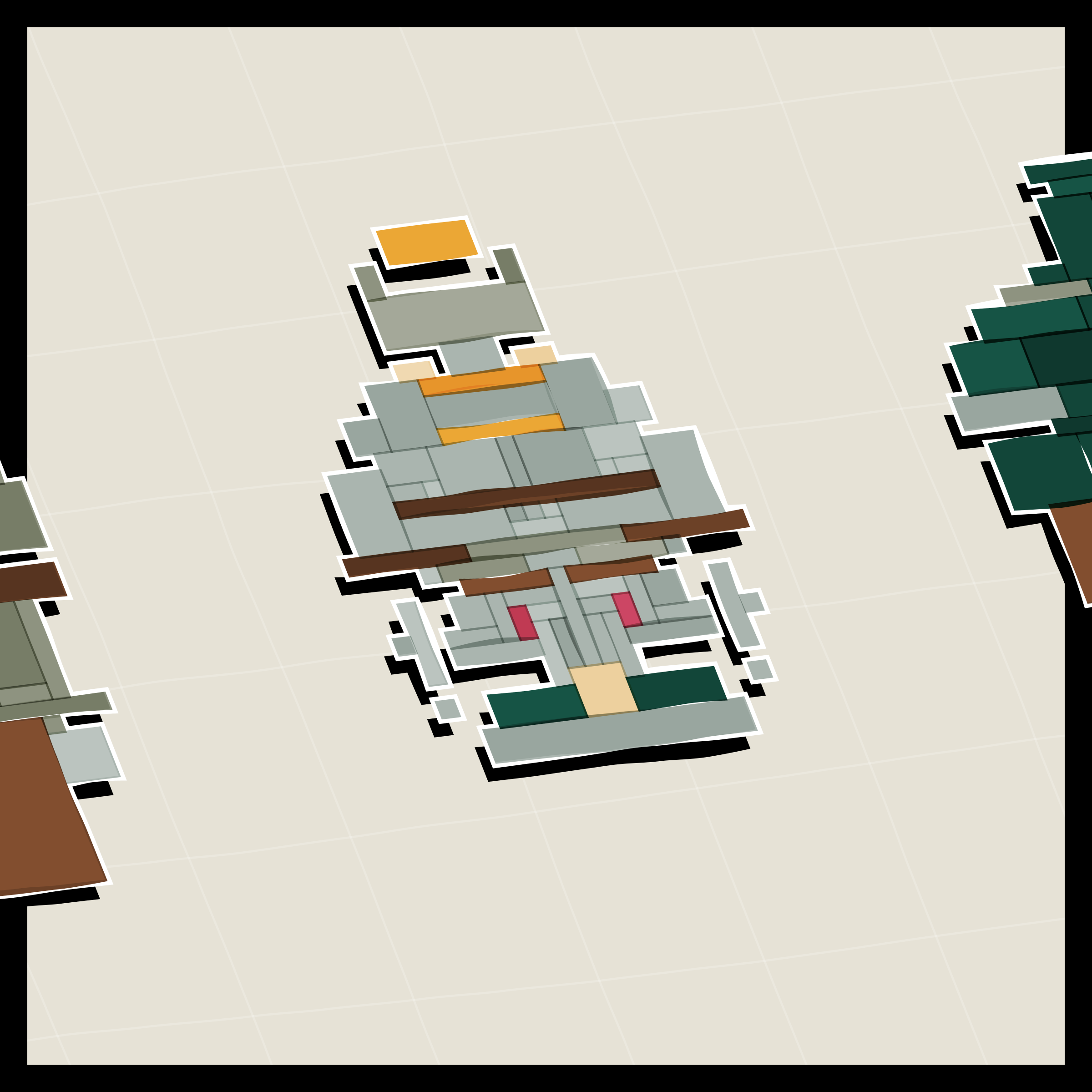 Art Blocks - Art Blocks v2 - Paper Armada #1087 - NFT # 37001087