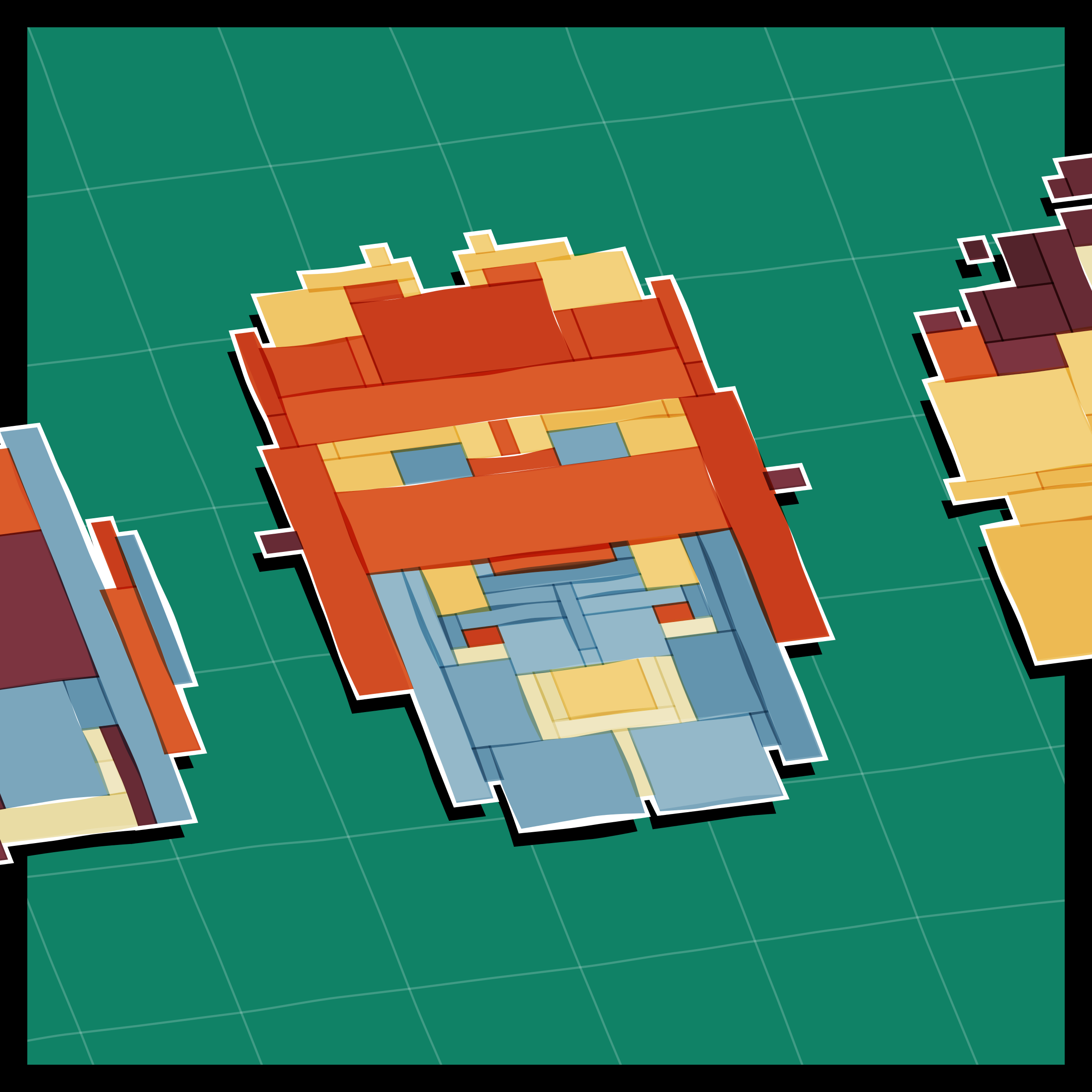 Art Blocks - Art Blocks v2 - Paper Armada #1091 - NFT # 37001091