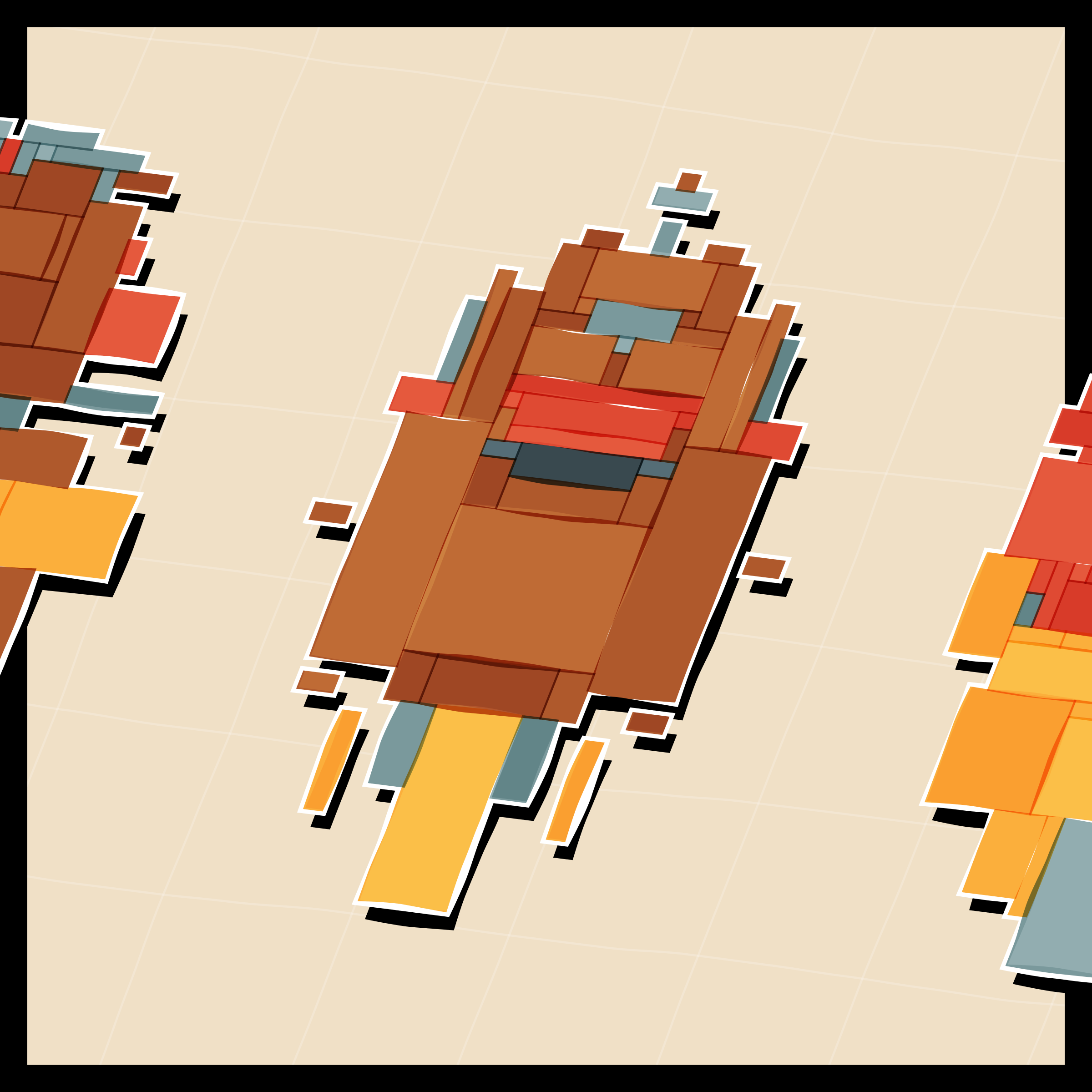 Art Blocks - Art Blocks v2 - Paper Armada #1097 - NFT # 37001097