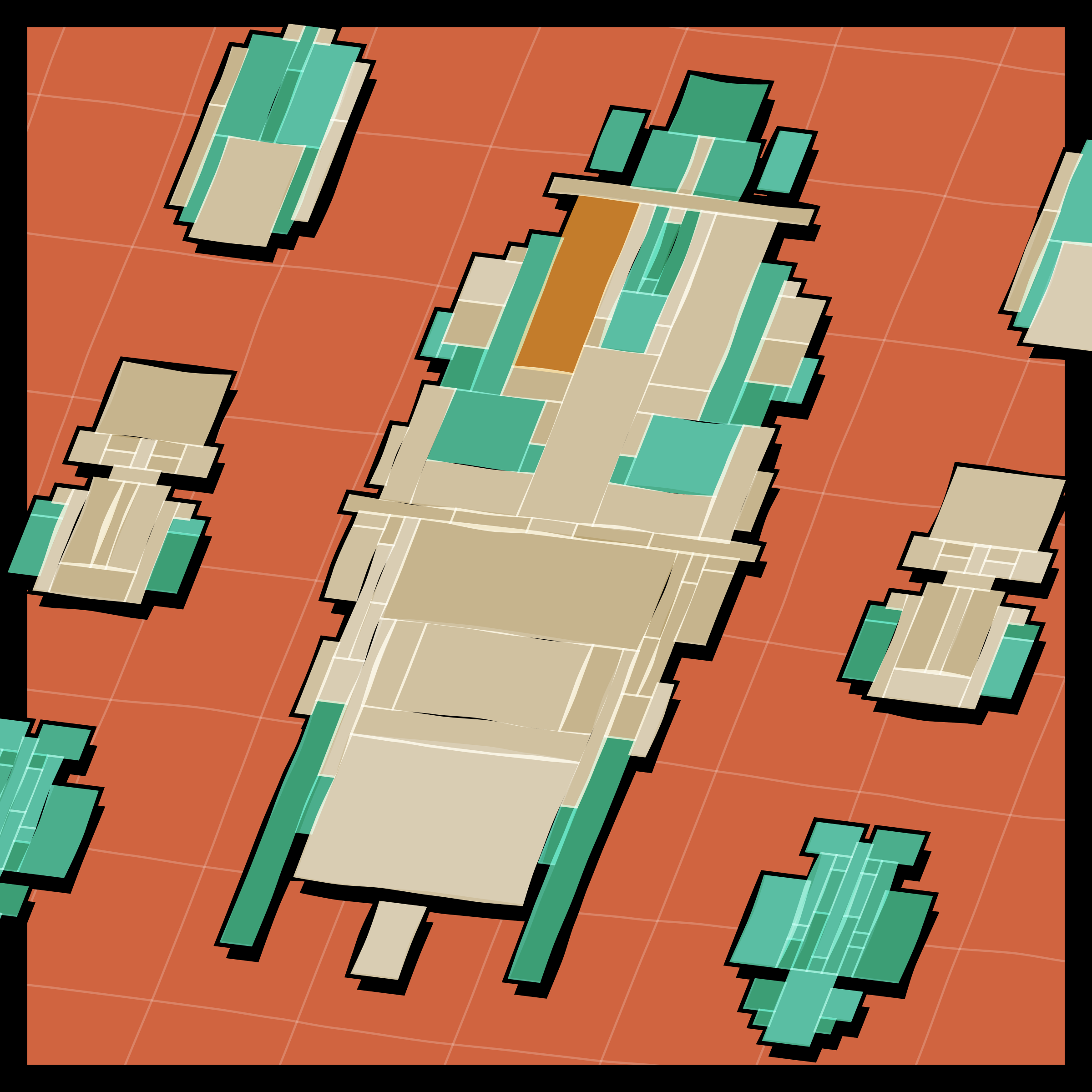 Art Blocks - Art Blocks v2 - Paper Armada #1101 - NFT # 37001101