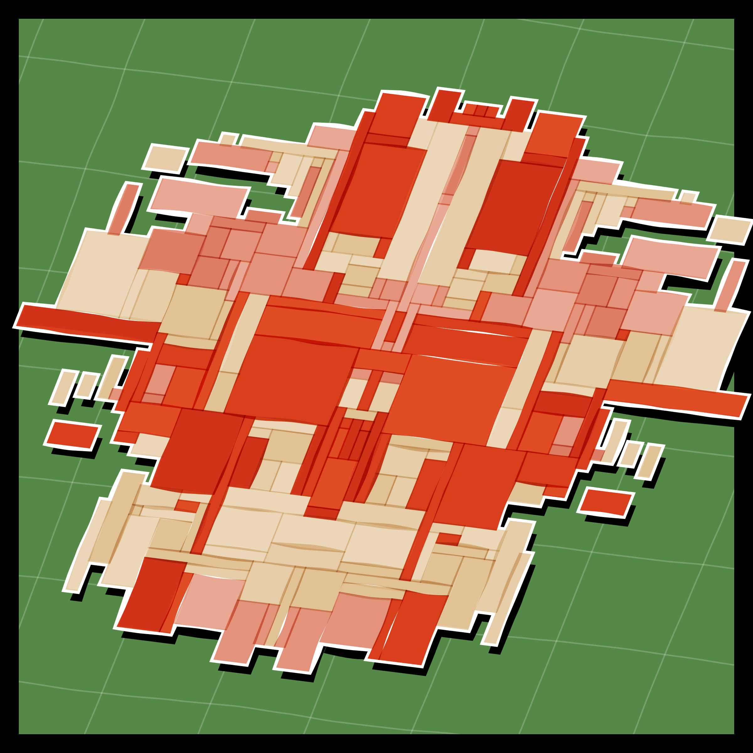 Art Blocks - Art Blocks v2 - Paper Armada #1104 - NFT # 37001104