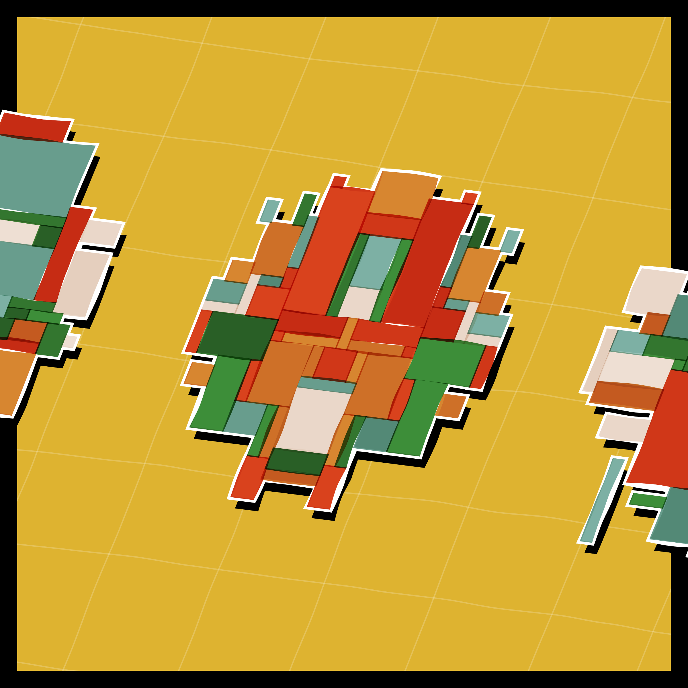 Art Blocks - Art Blocks v2 - Paper Armada #1105 - NFT # 37001105