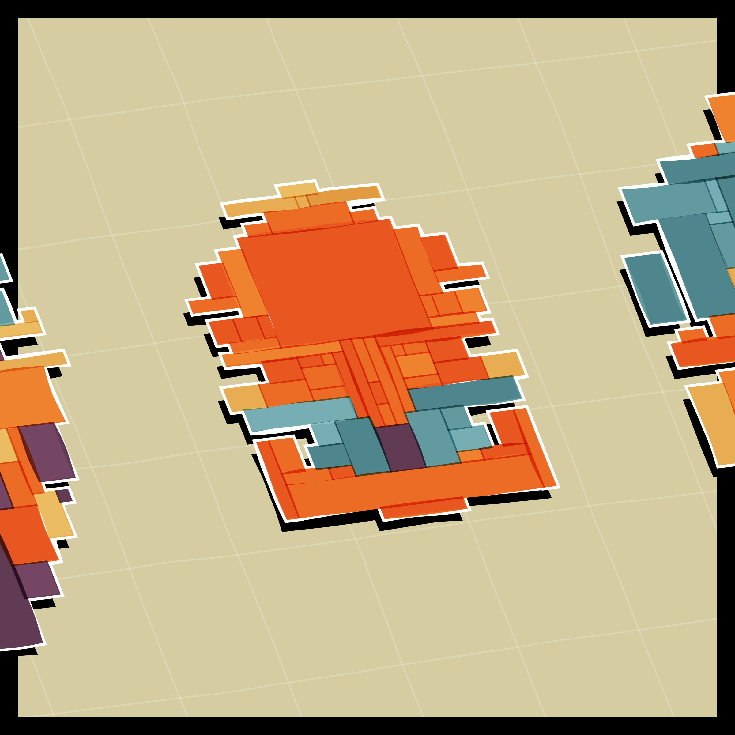 Art Blocks - Art Blocks v2 - Paper Armada #1106 - NFT # 37001106