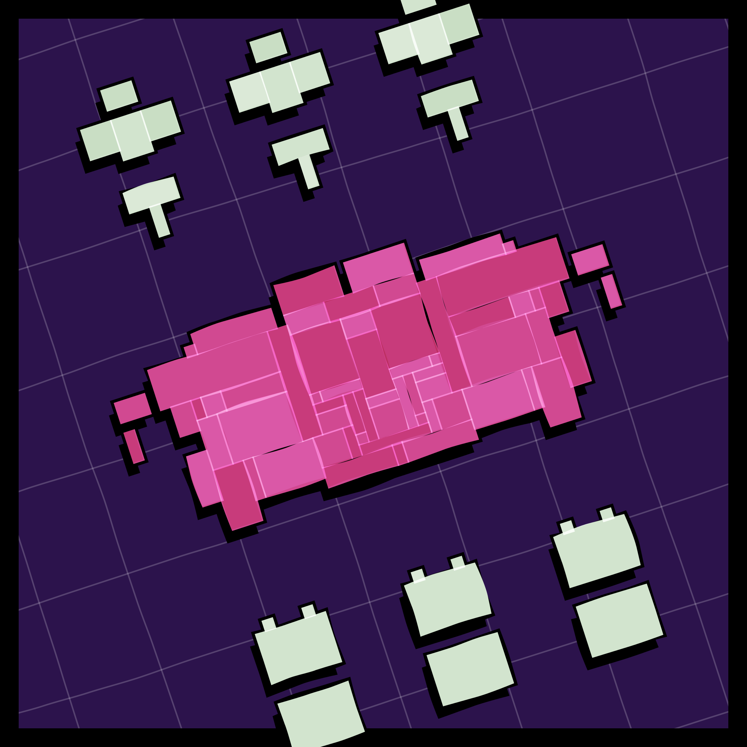 Art Blocks - Art Blocks v2 - Paper Armada #1107 - NFT # 37001107