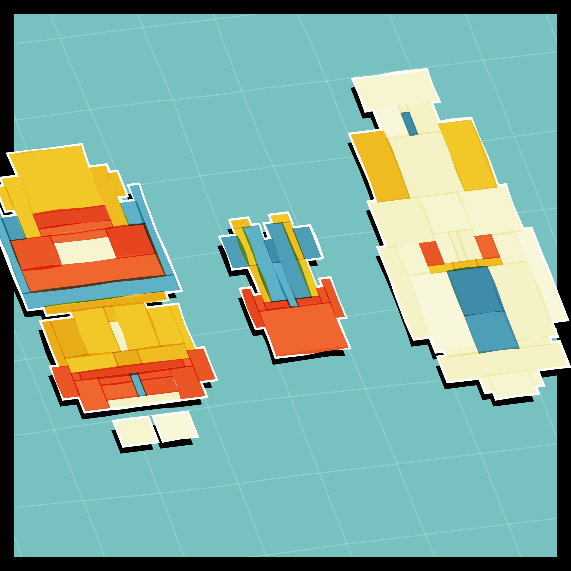 Art Blocks - Art Blocks v2 - Paper Armada #1113 - NFT # 37001113