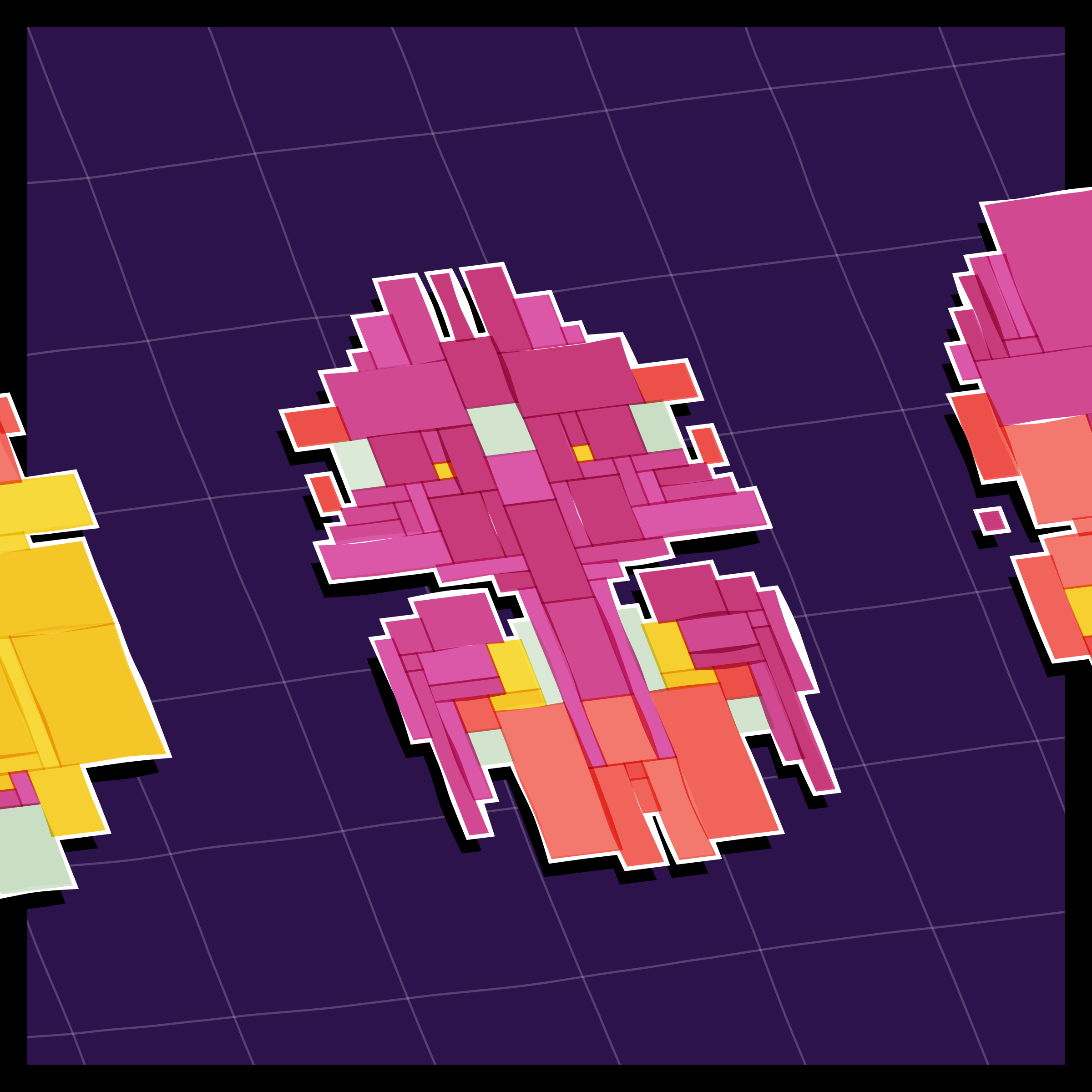 Art Blocks - Art Blocks v2 - Paper Armada #1115 - NFT # 37001115