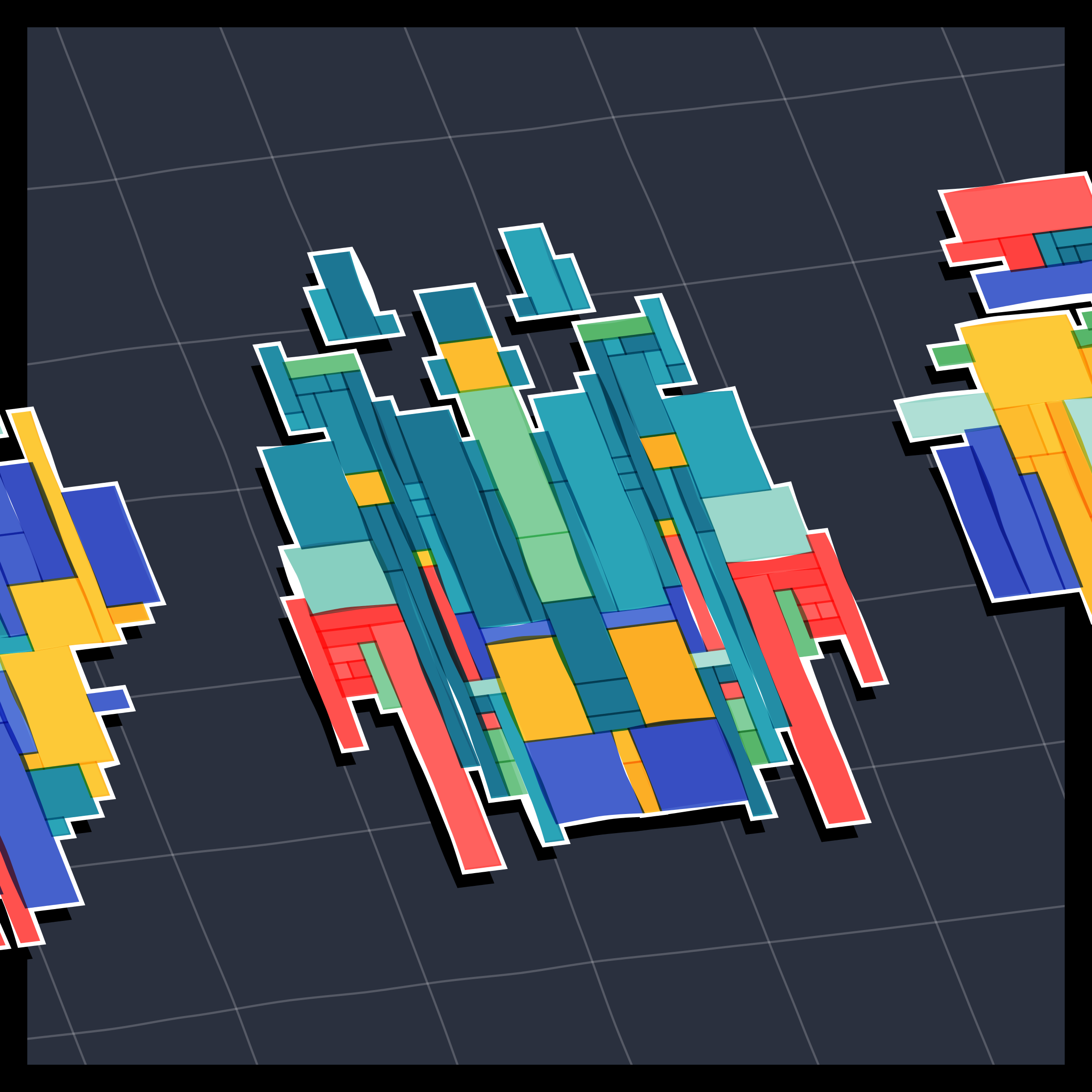 Art Blocks - Art Blocks v2 - Paper Armada #1116 - NFT # 37001116