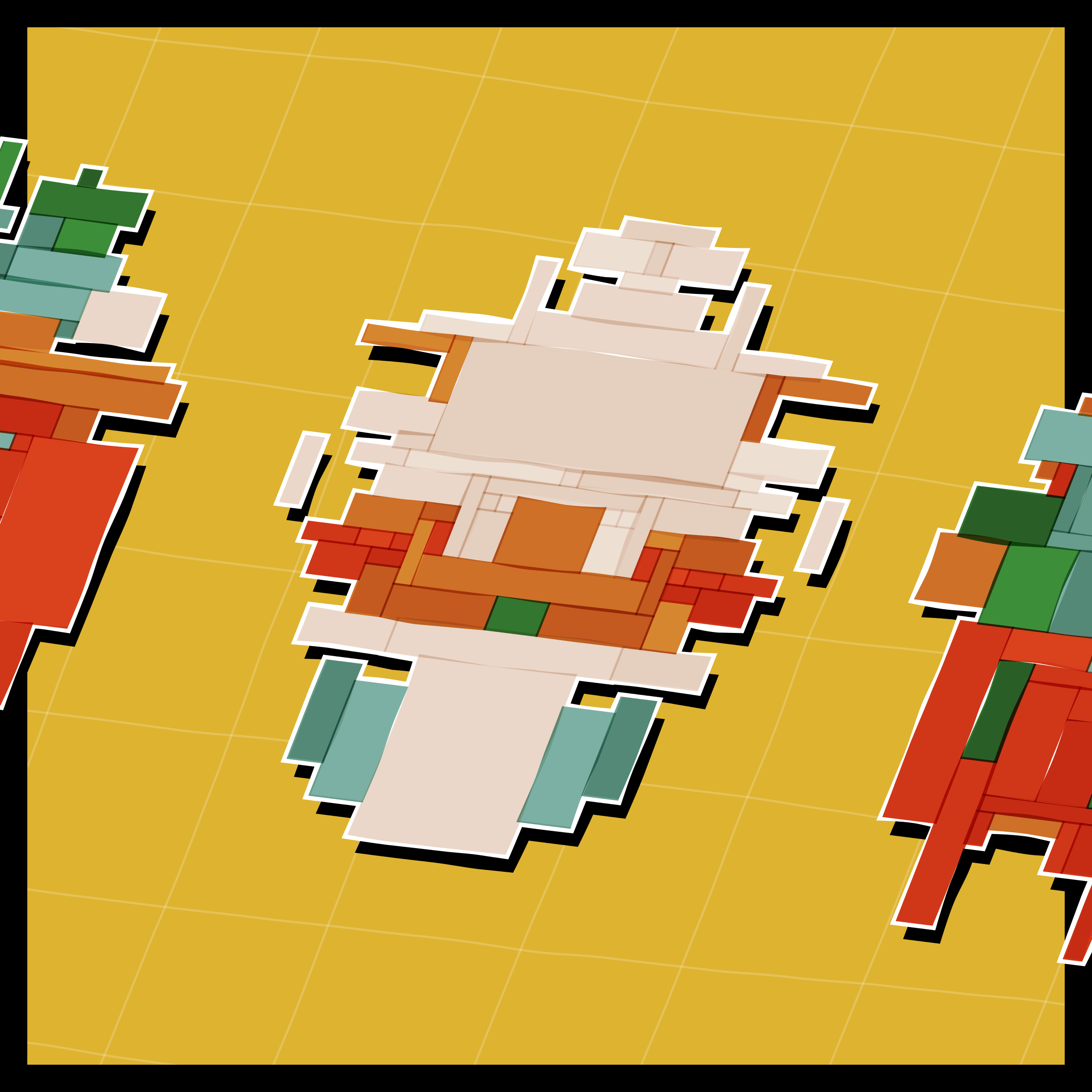 Art Blocks - Art Blocks v2 - Paper Armada #1118 - NFT # 37001118