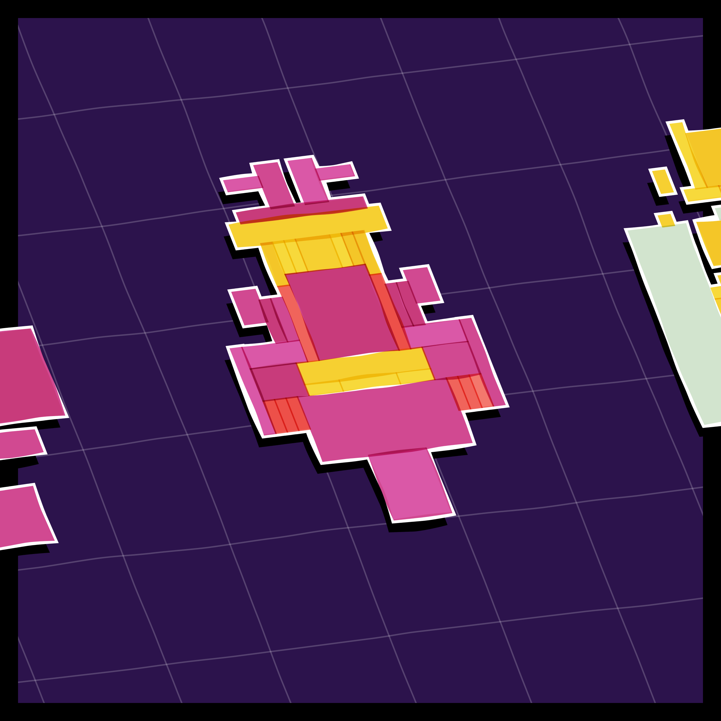 Art Blocks - Art Blocks v2 - Paper Armada #1121 - NFT # 37001121