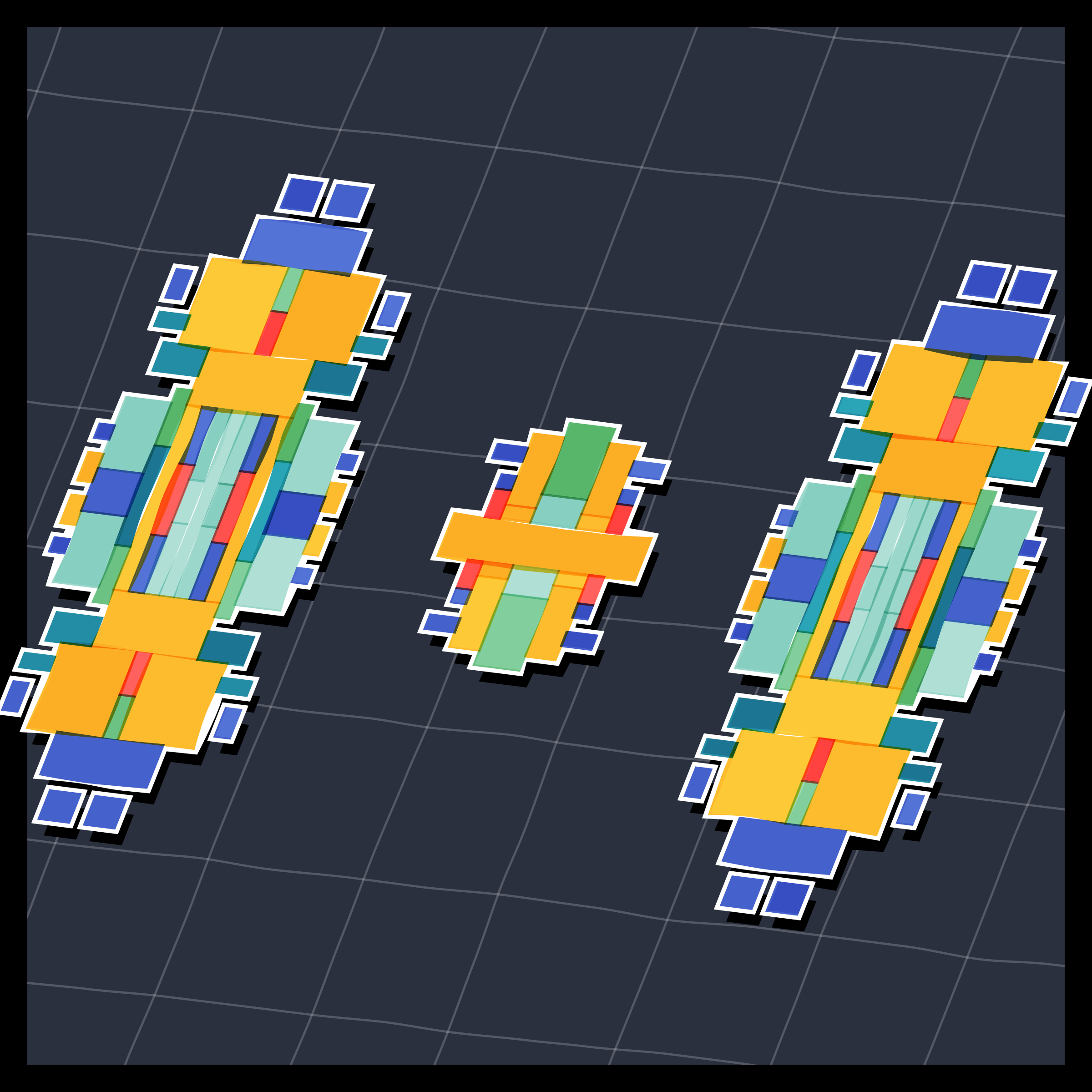 Art Blocks - Art Blocks v2 - Paper Armada #1126 - NFT # 37001126