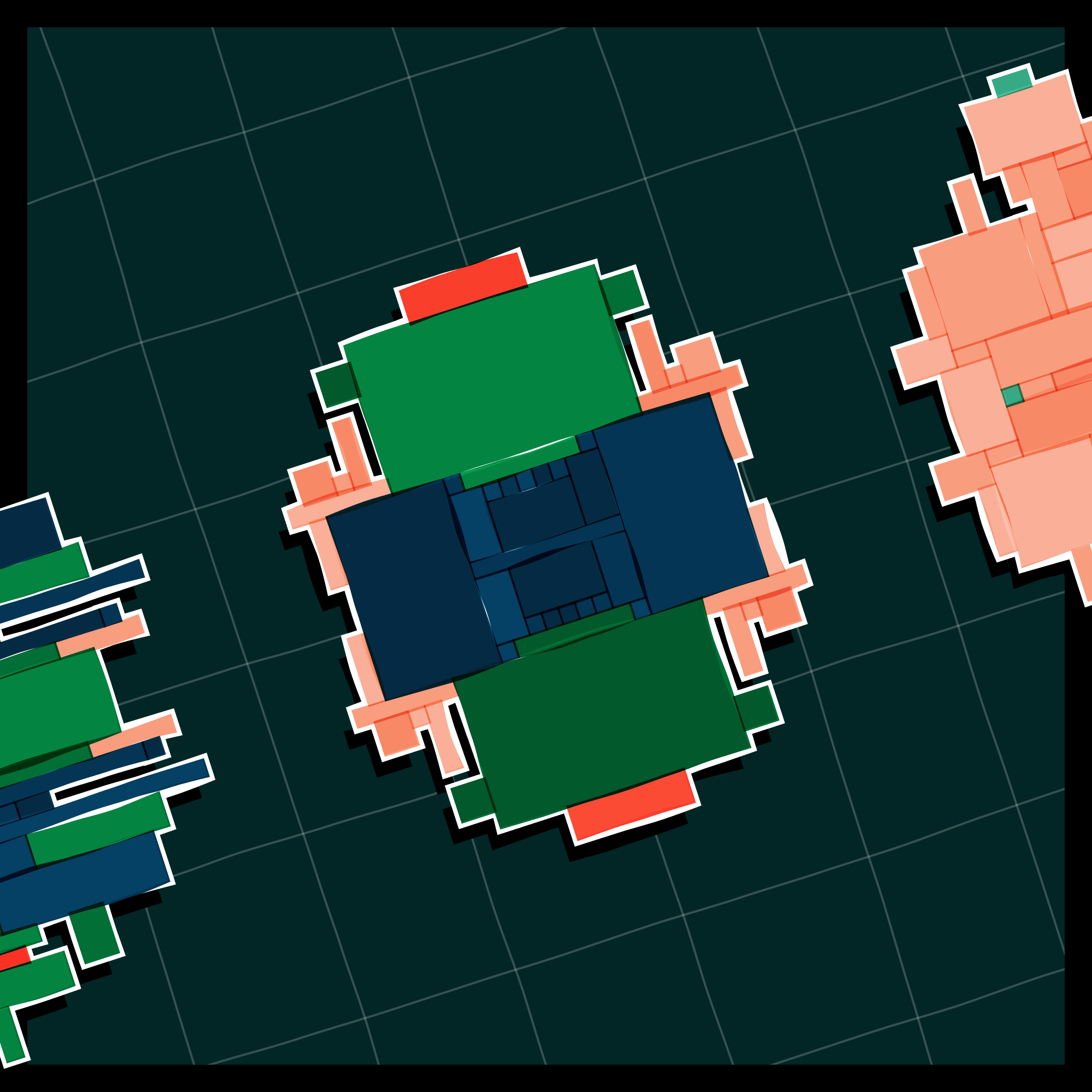 Art Blocks - Art Blocks v2 - Paper Armada #1136 - NFT # 37001136