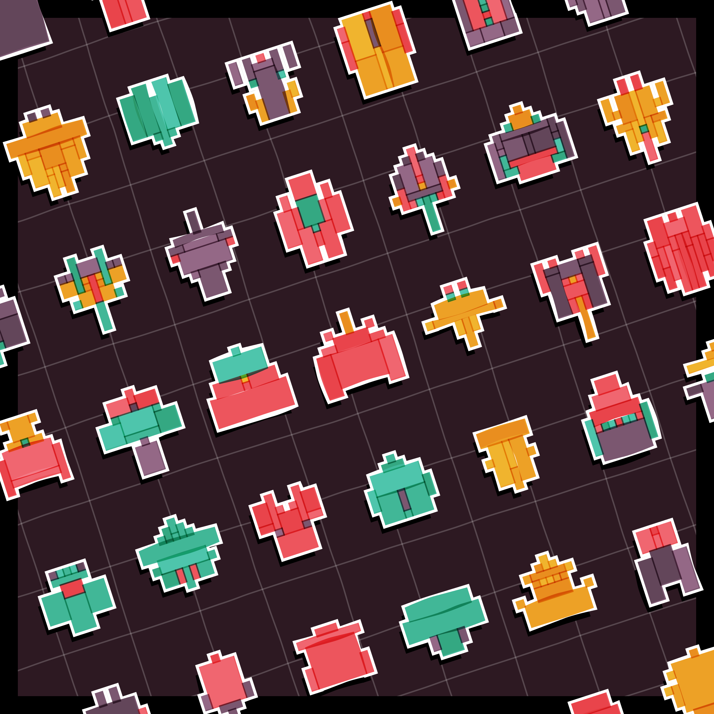 Art Blocks - Art Blocks v2 - Paper Armada #1140 - NFT # 37001140