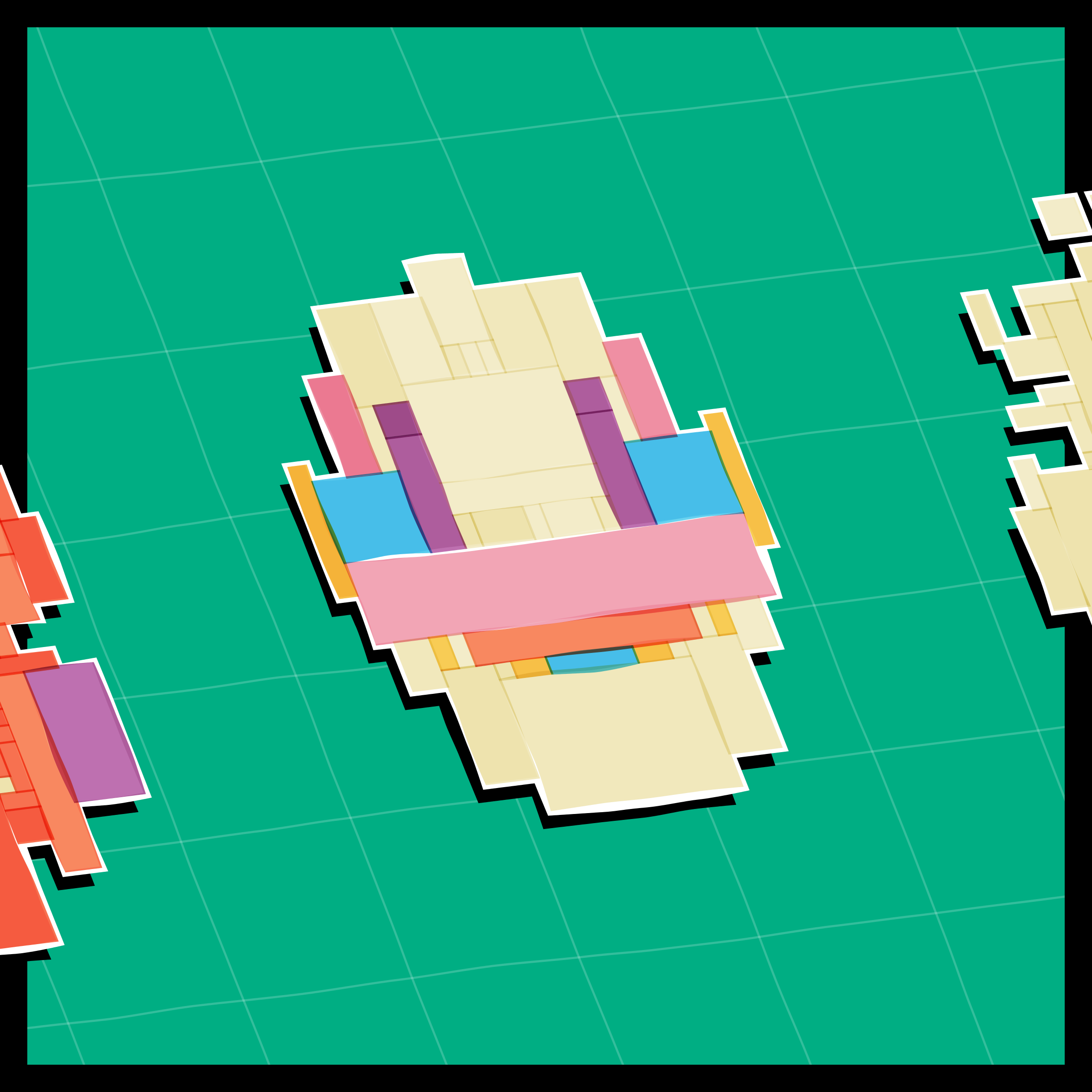 Art Blocks - Art Blocks v2 - Paper Armada #1147 - NFT # 37001147