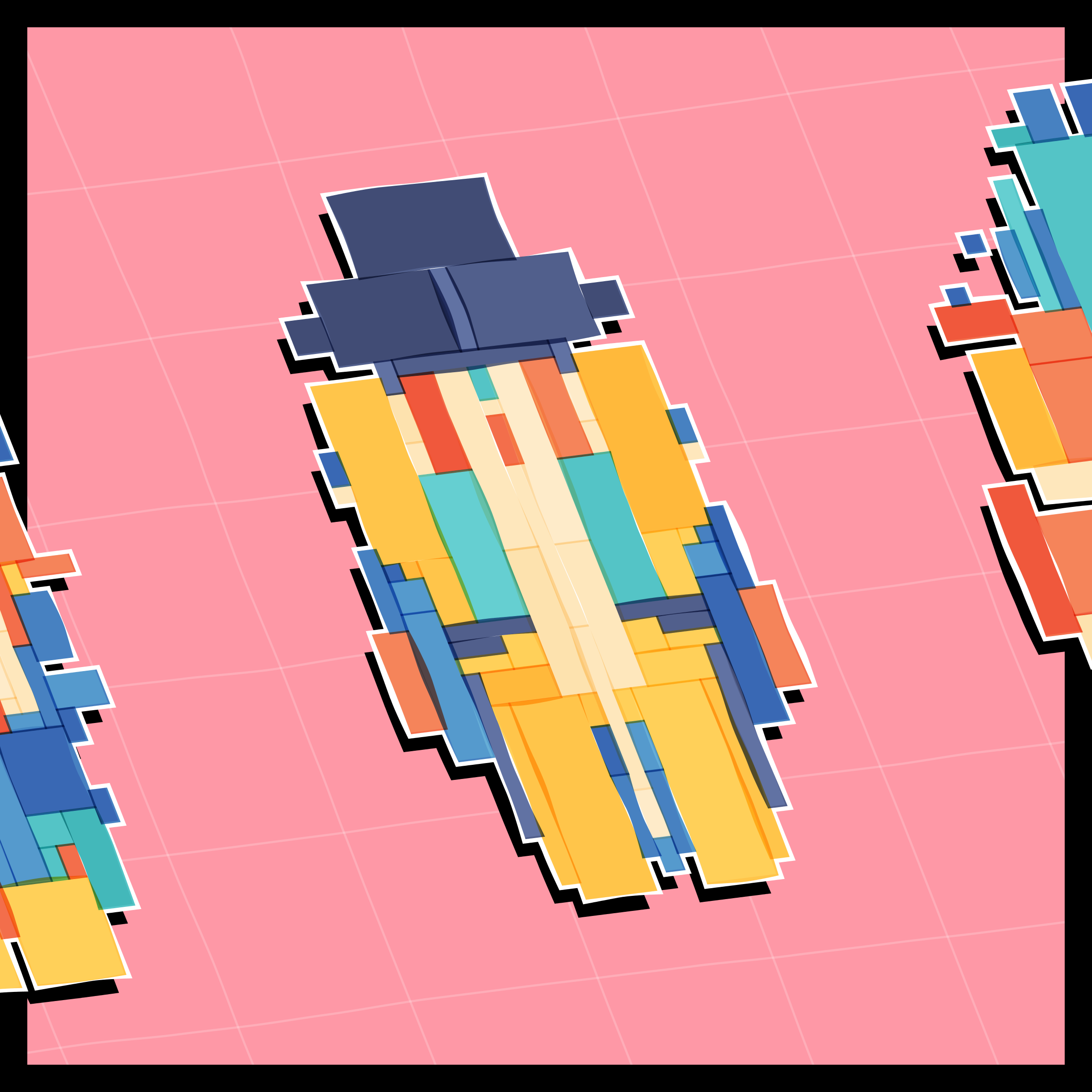 Art Blocks - Art Blocks v2 - Paper Armada #1152 - NFT # 37001152