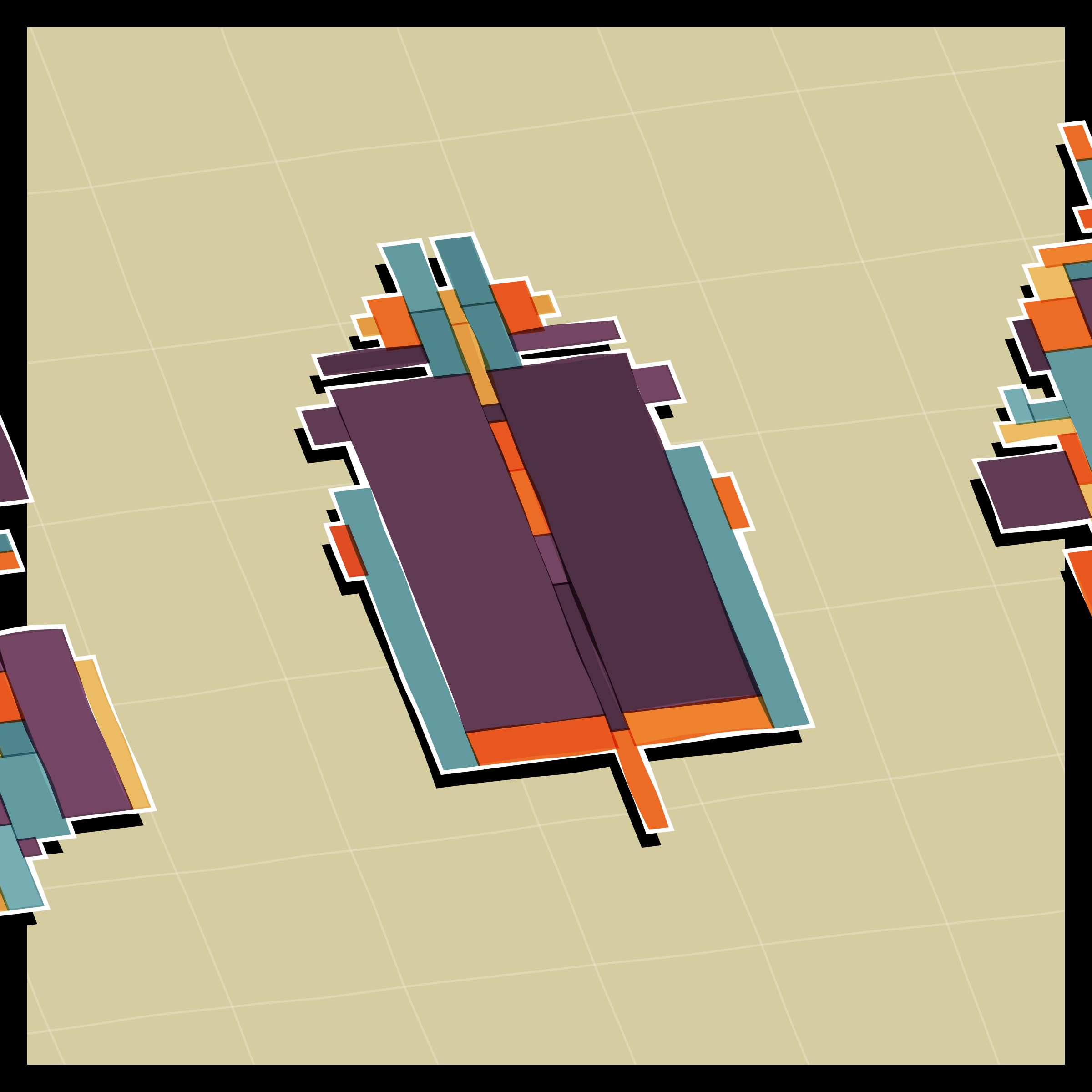 Art Blocks - Art Blocks v2 - Paper Armada #1155 - NFT # 37001155