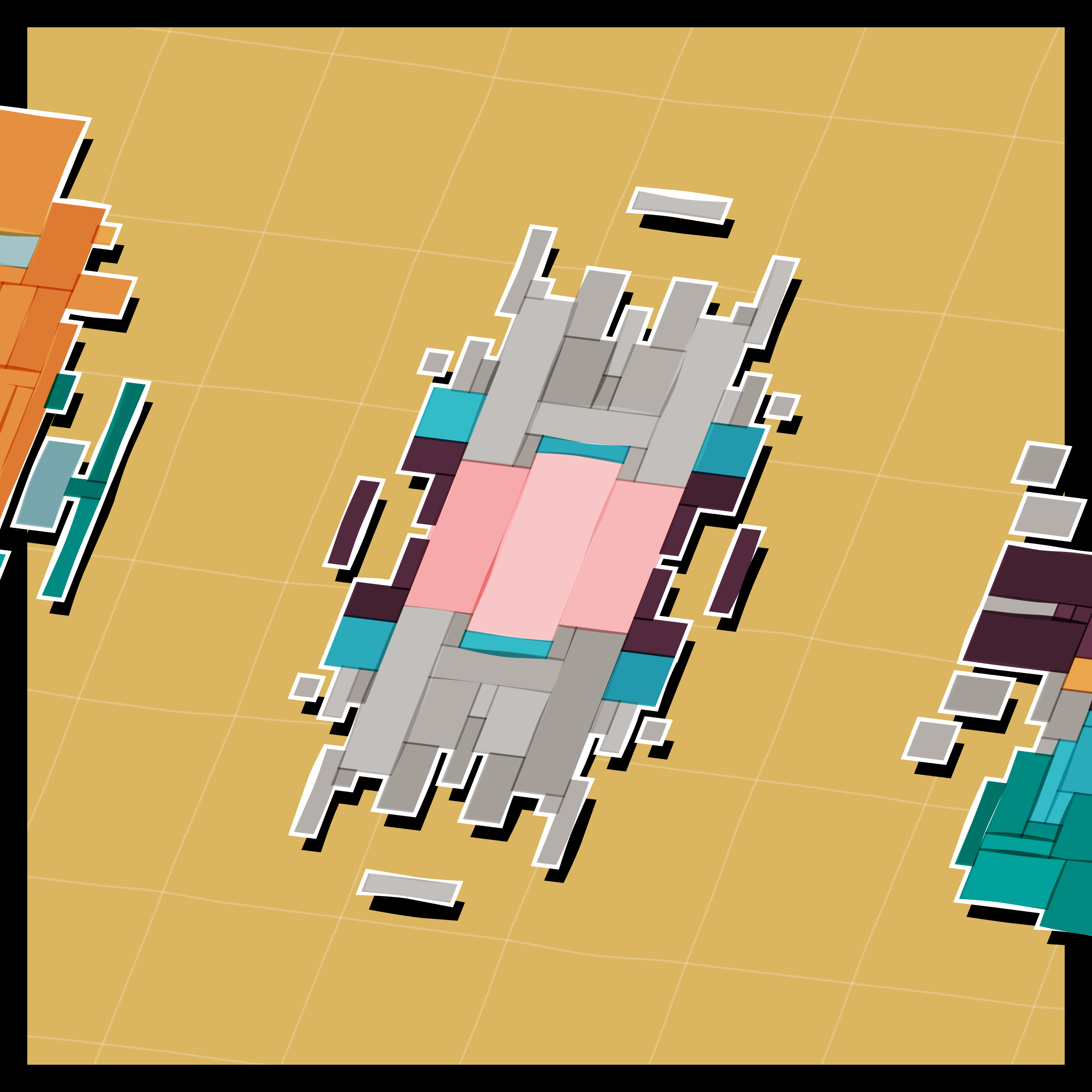 Art Blocks - Art Blocks v2 - Paper Armada #1168 - NFT # 37001168