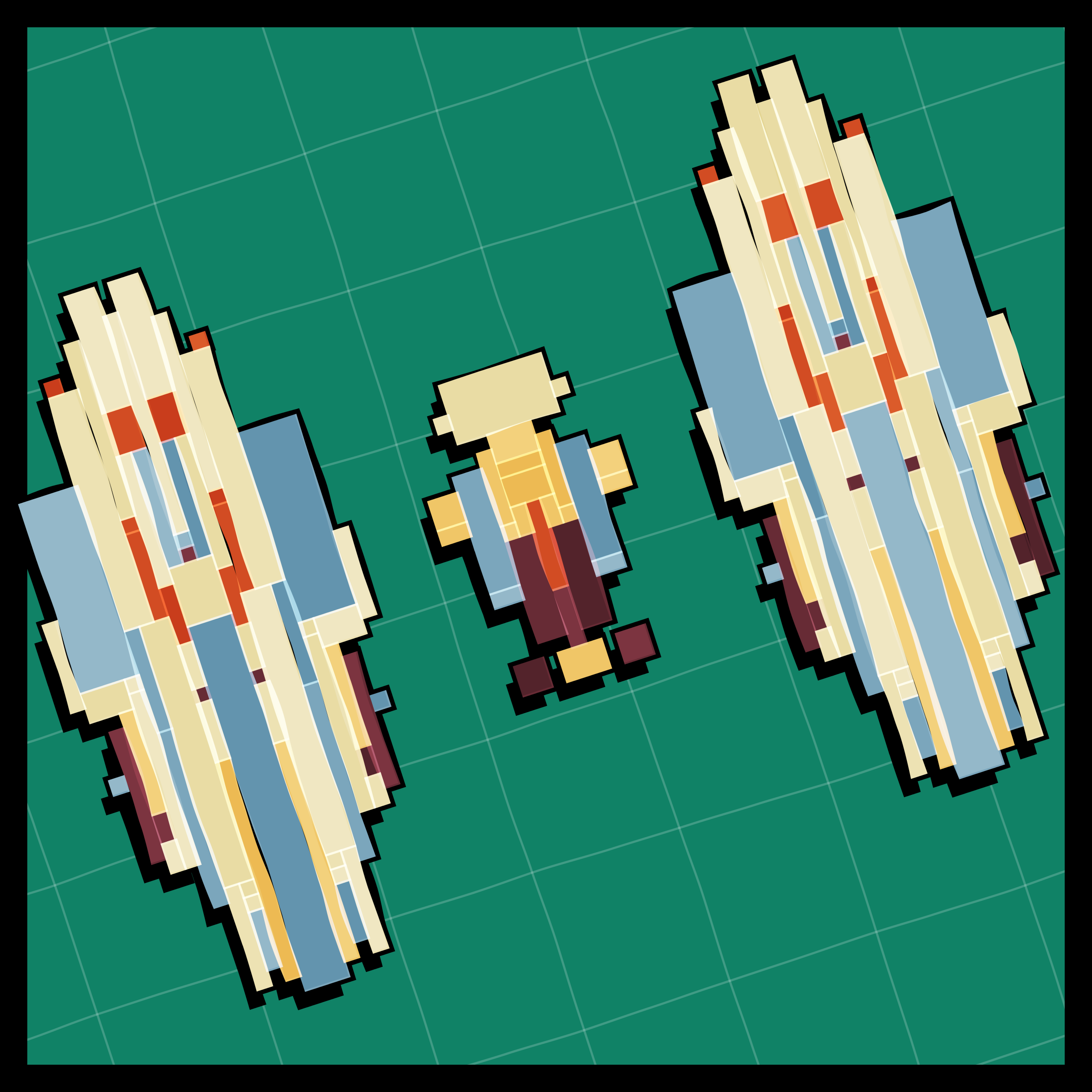 Art Blocks - Art Blocks v2 - Paper Armada #1172 - NFT # 37001172